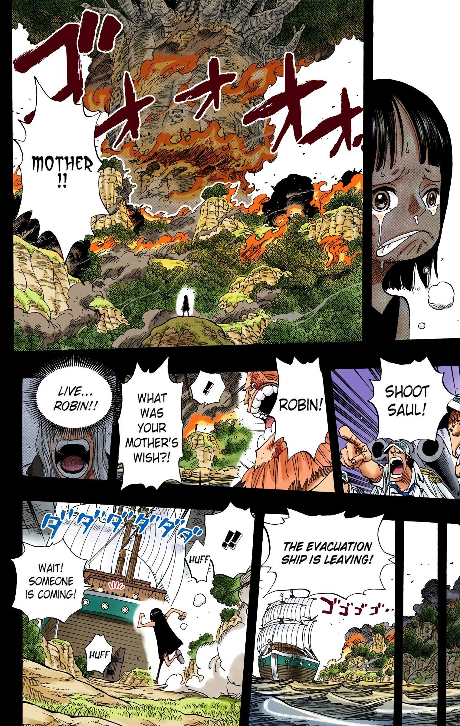 One Piece Colored Manga