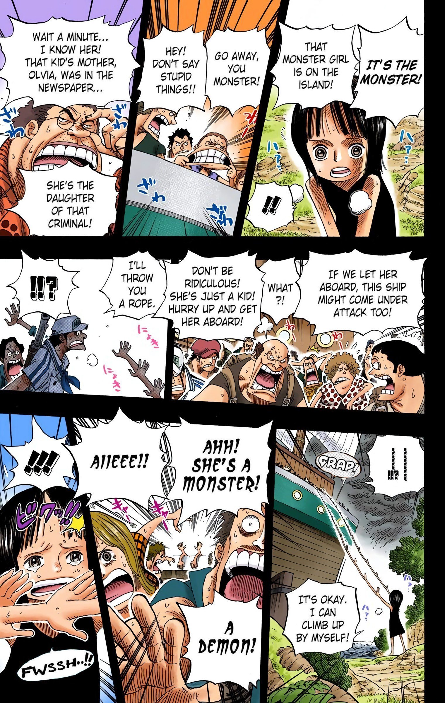 One Piece Colored Manga