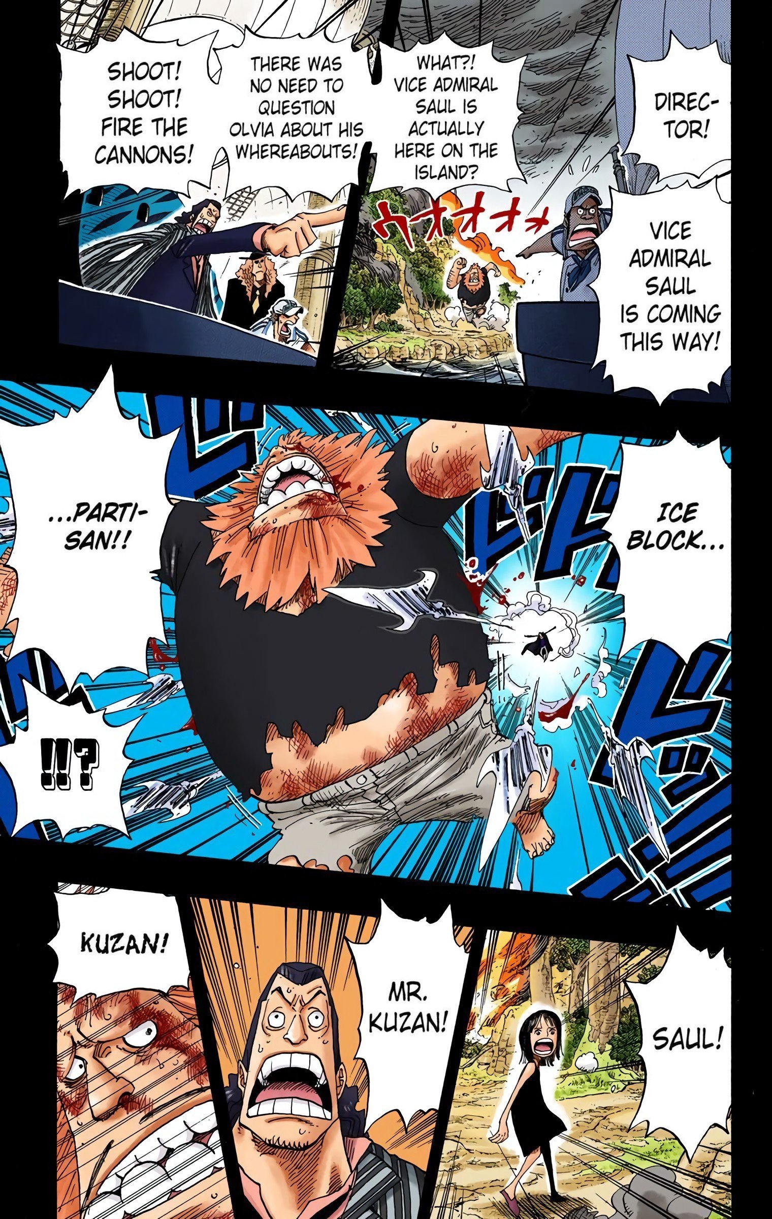 One Piece Colored Manga