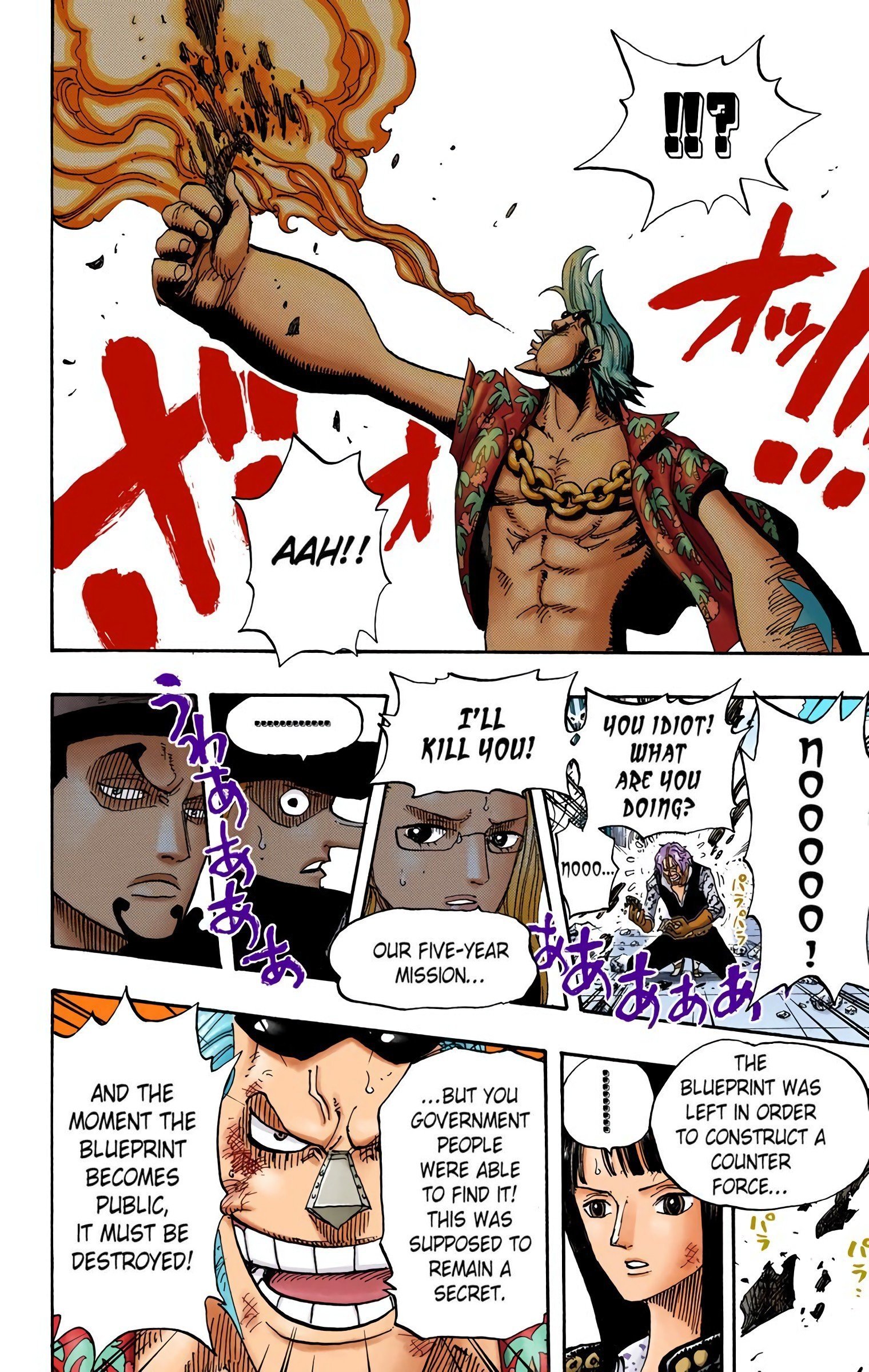 One Piece Colored Manga