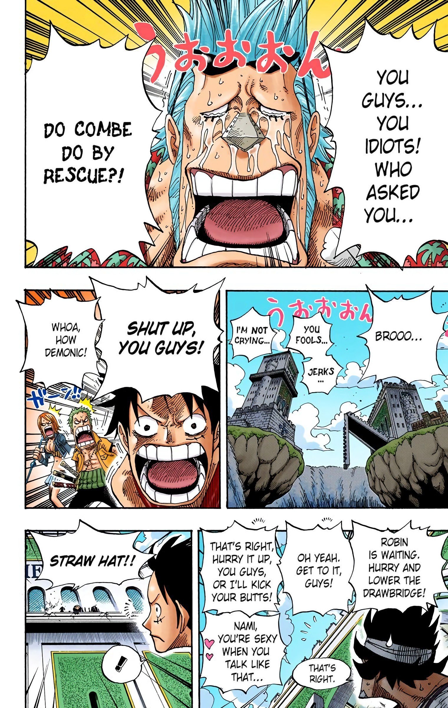 One Piece Colored Manga