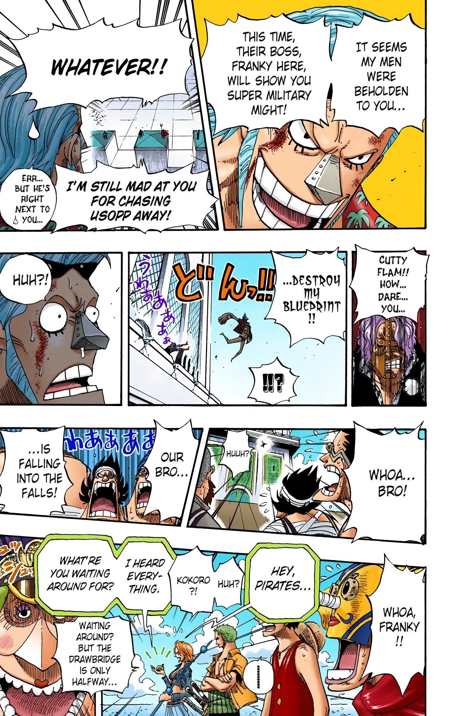 One Piece Colored Manga