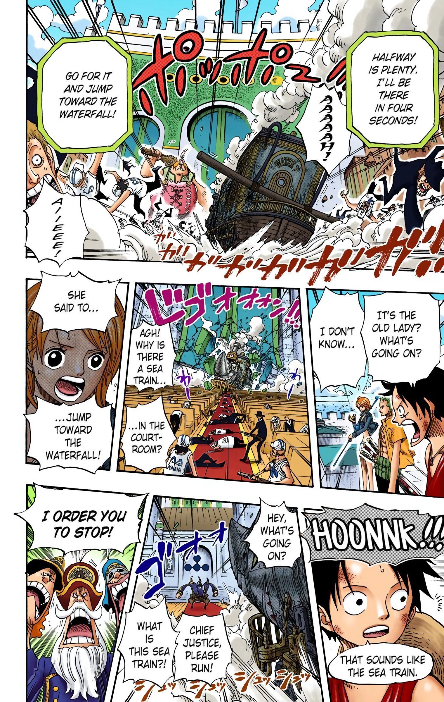 One Piece Colored Manga