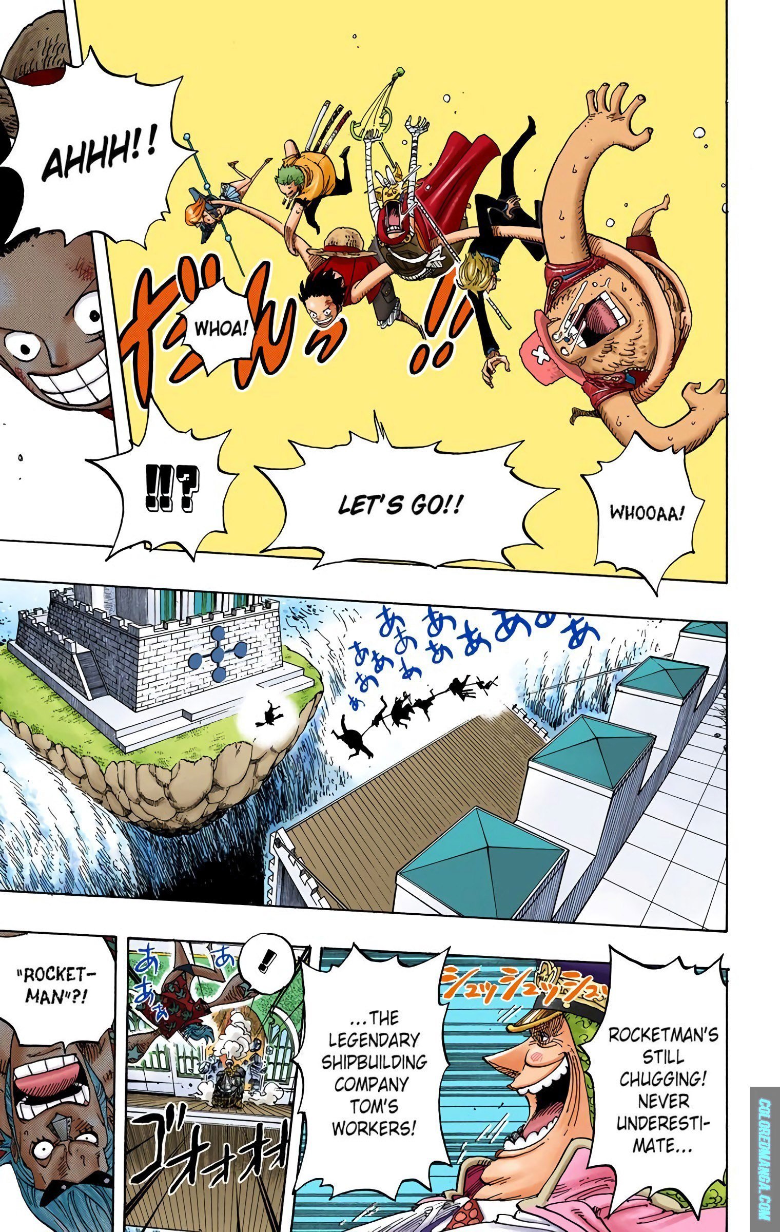 One Piece Colored Manga