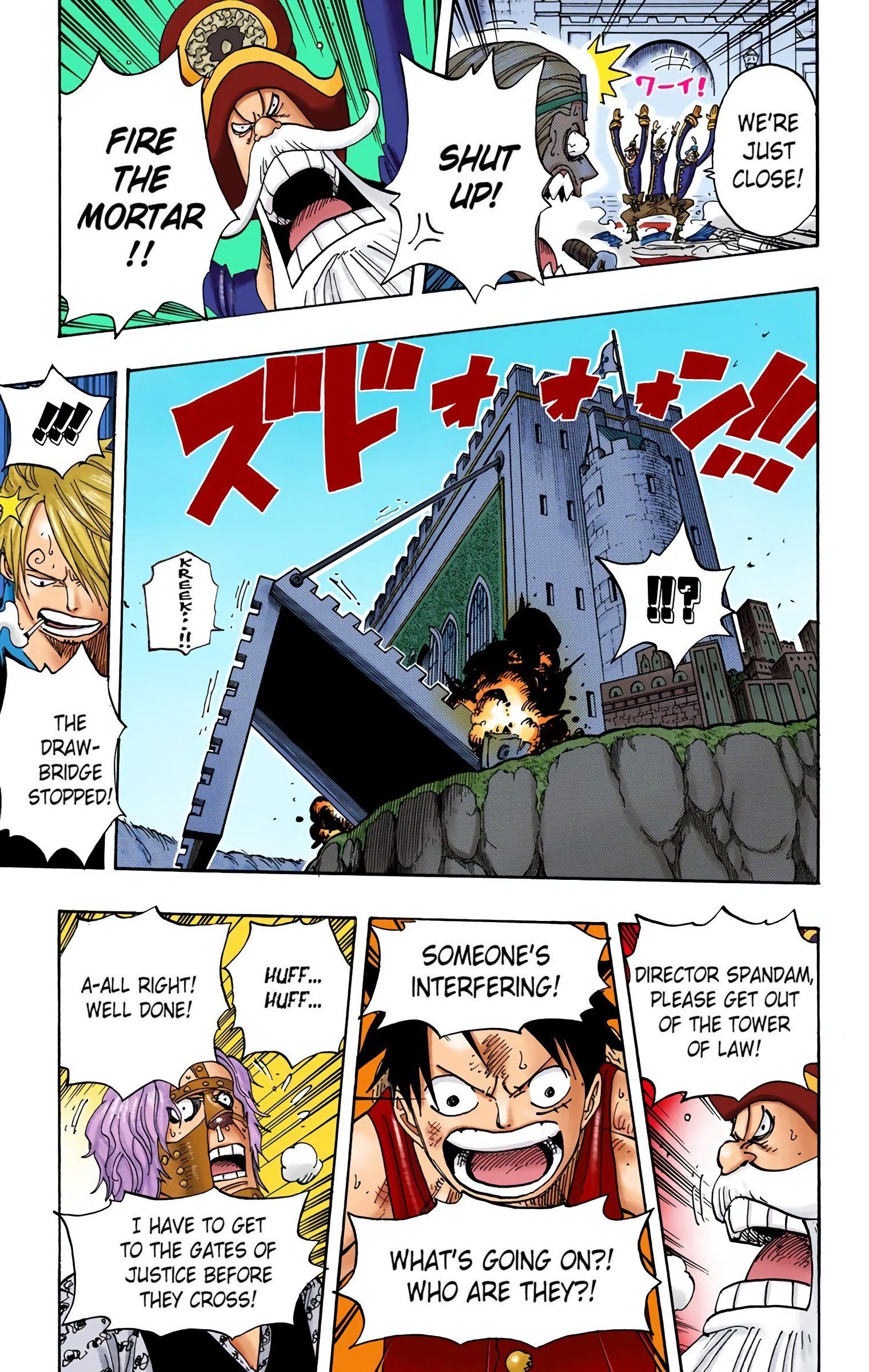 One Piece Colored Manga