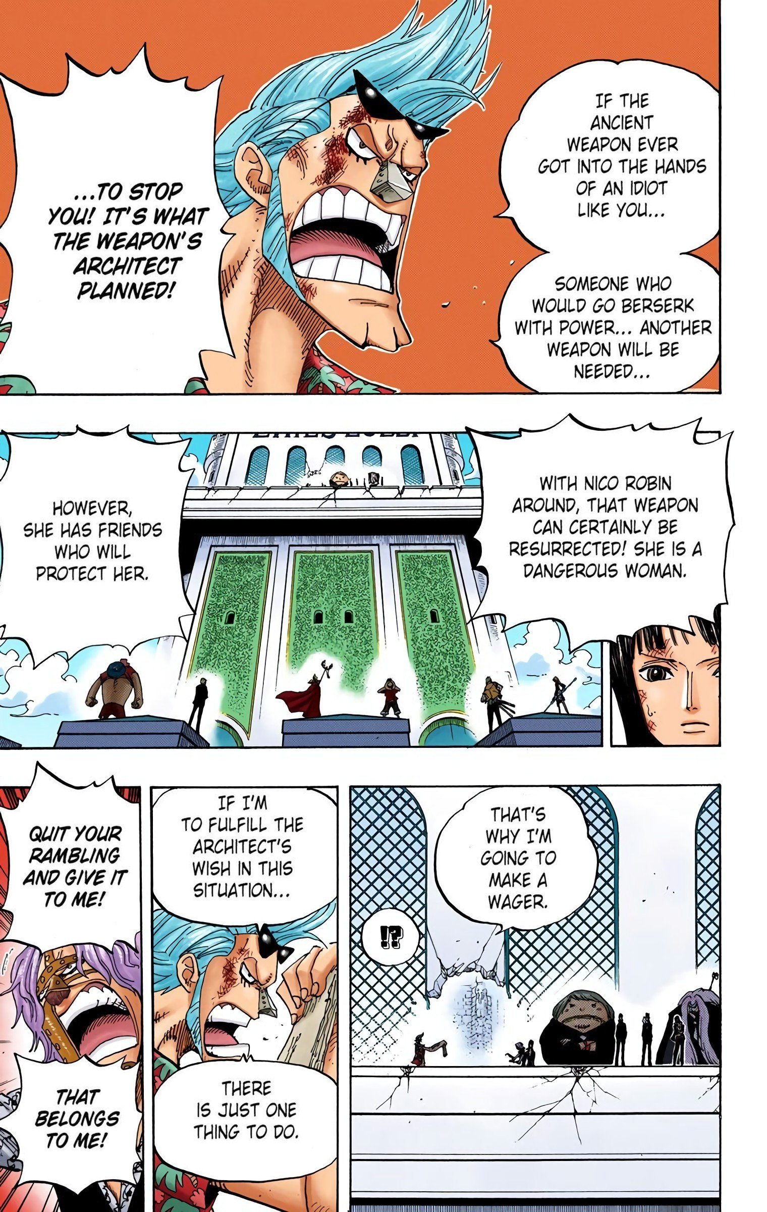 One Piece Colored Manga