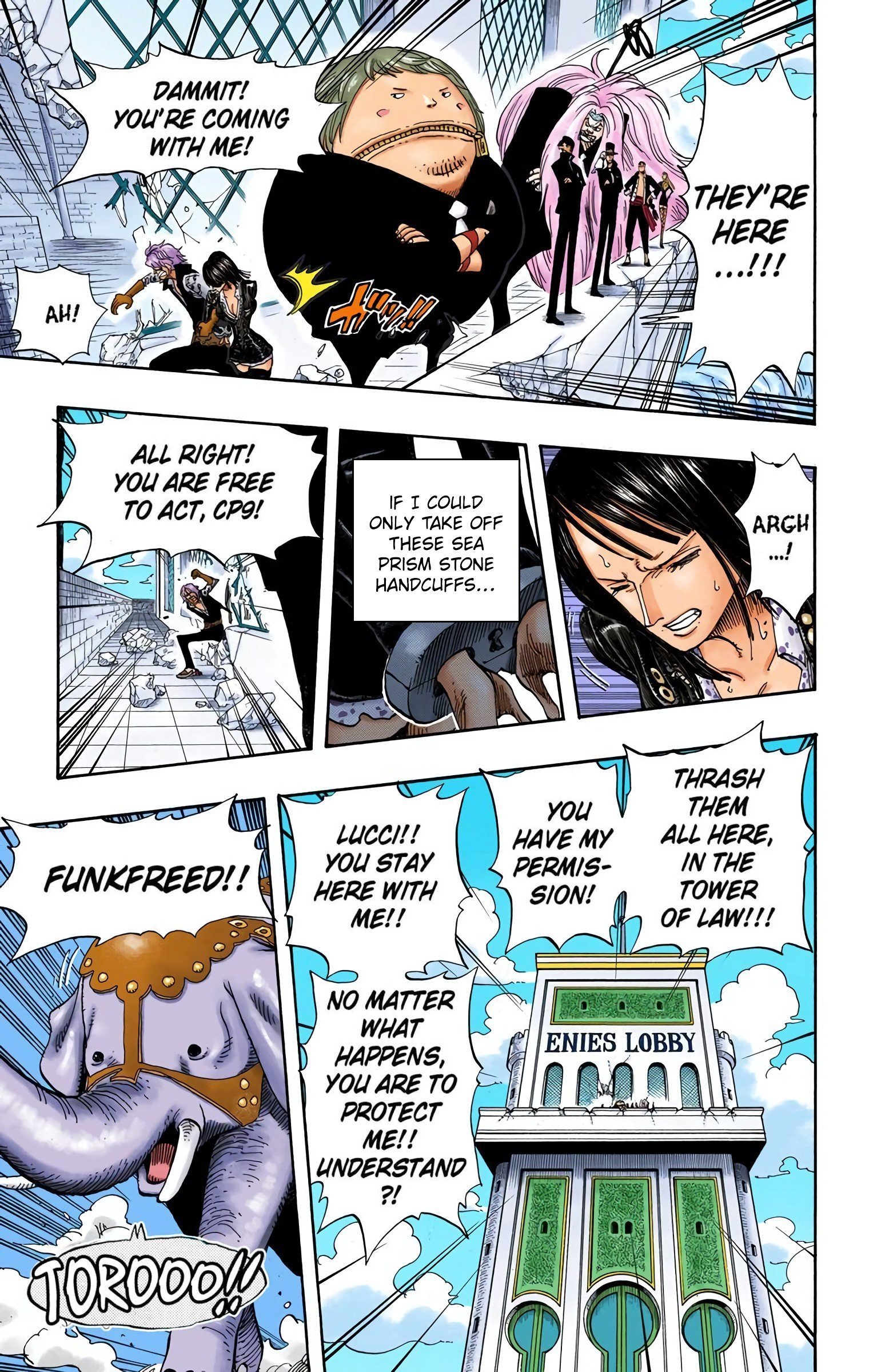 One Piece Colored Manga