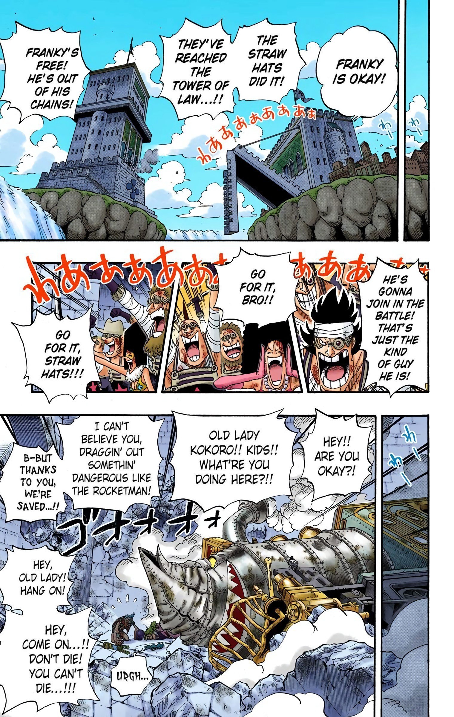 One Piece Colored Manga