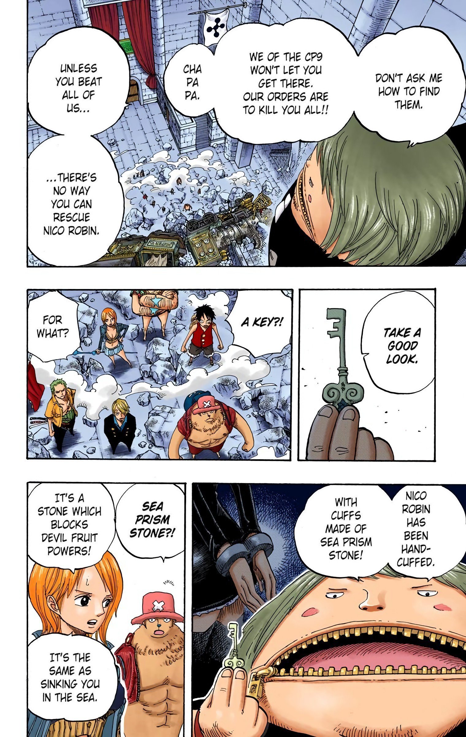 One Piece Colored Manga