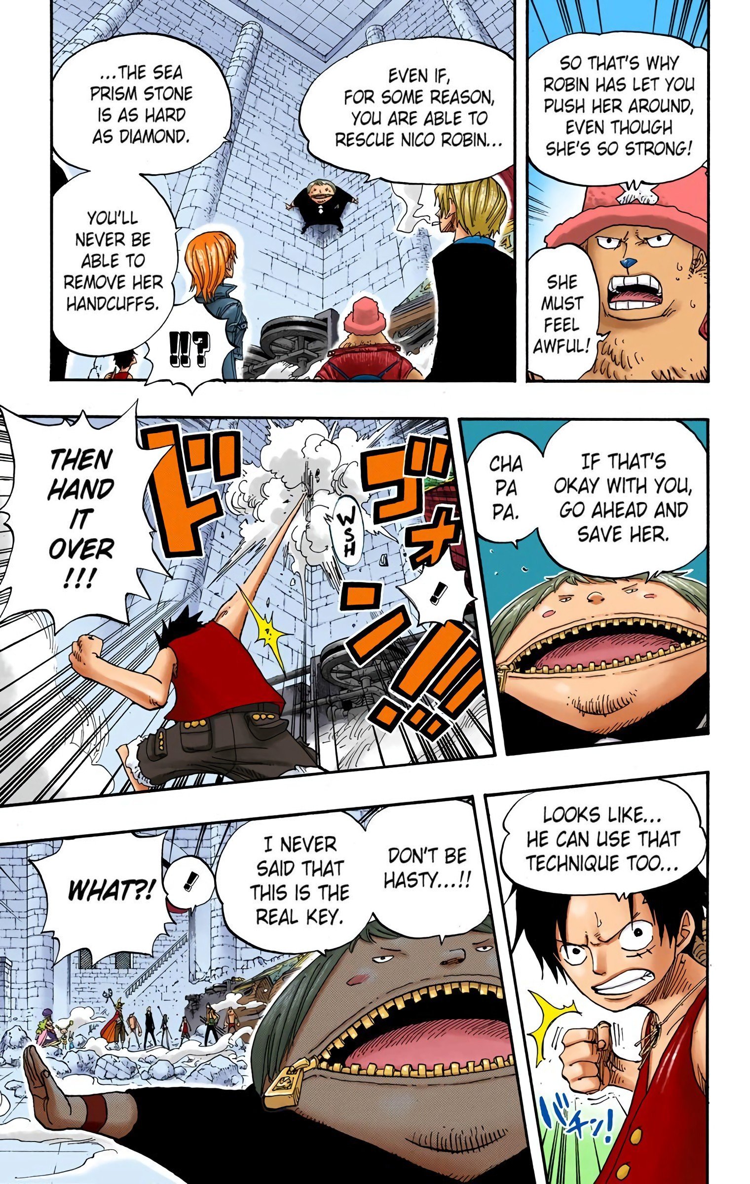 One Piece Colored Manga