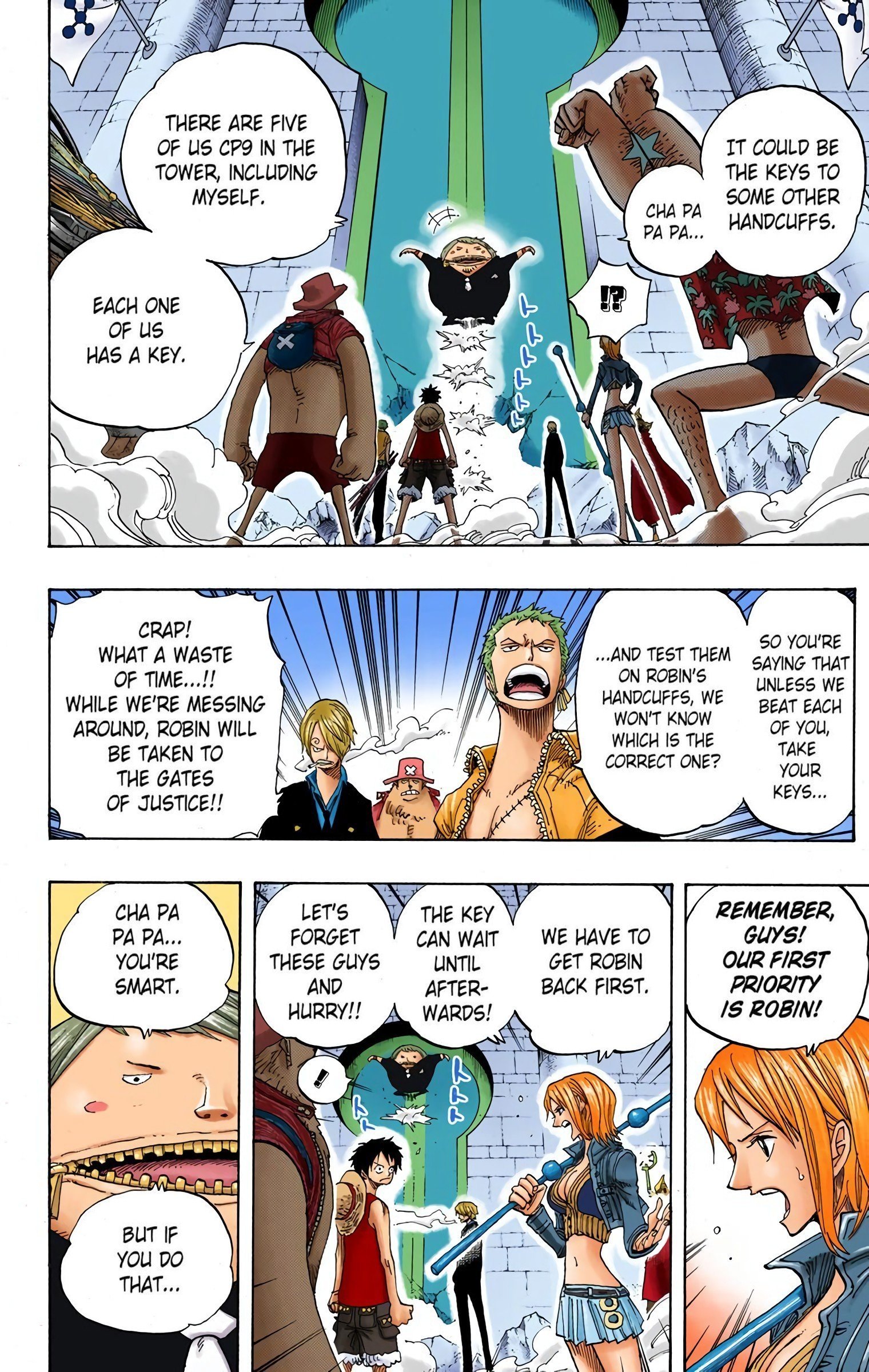 One Piece Colored Manga