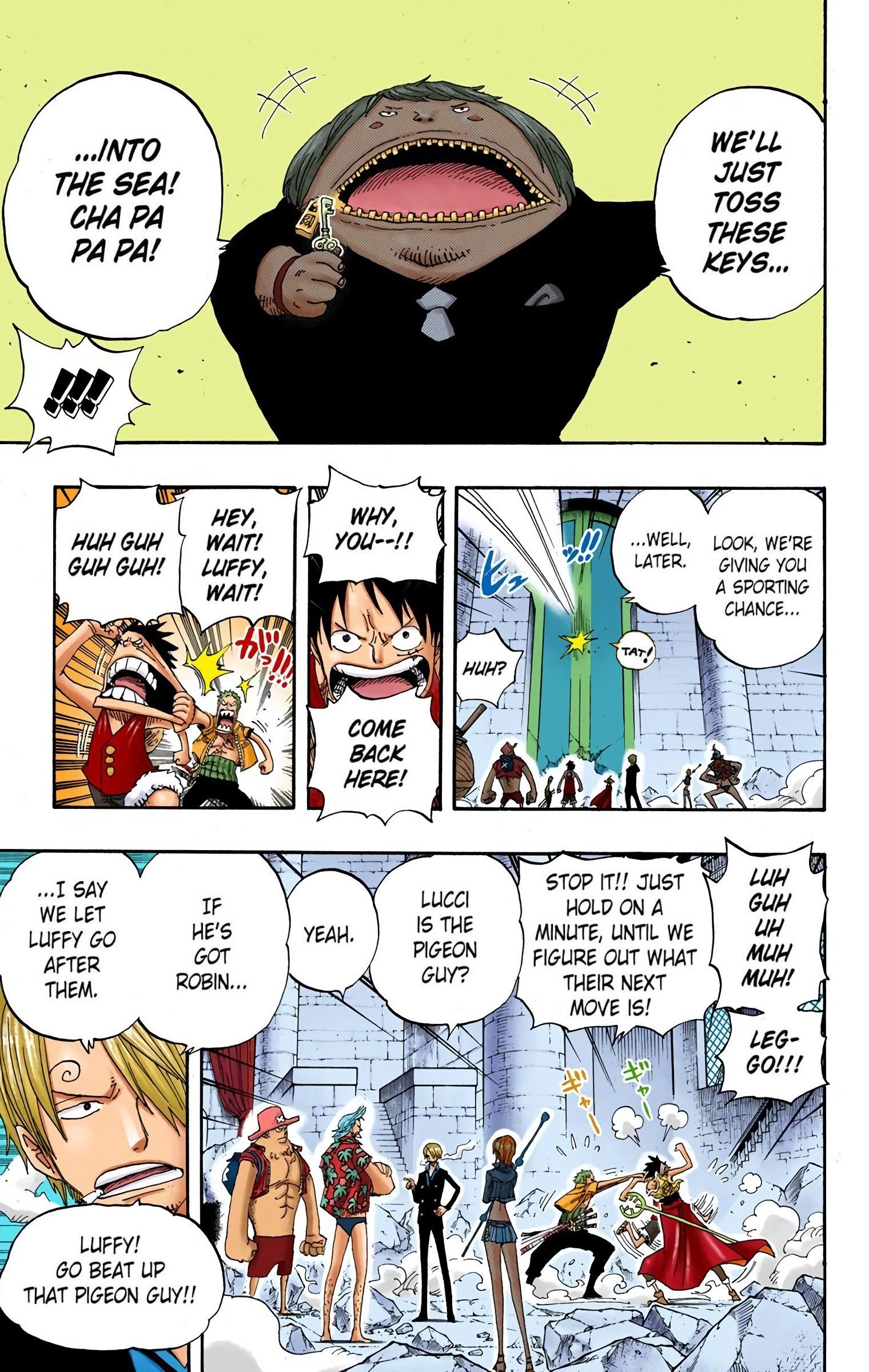 One Piece Colored Manga