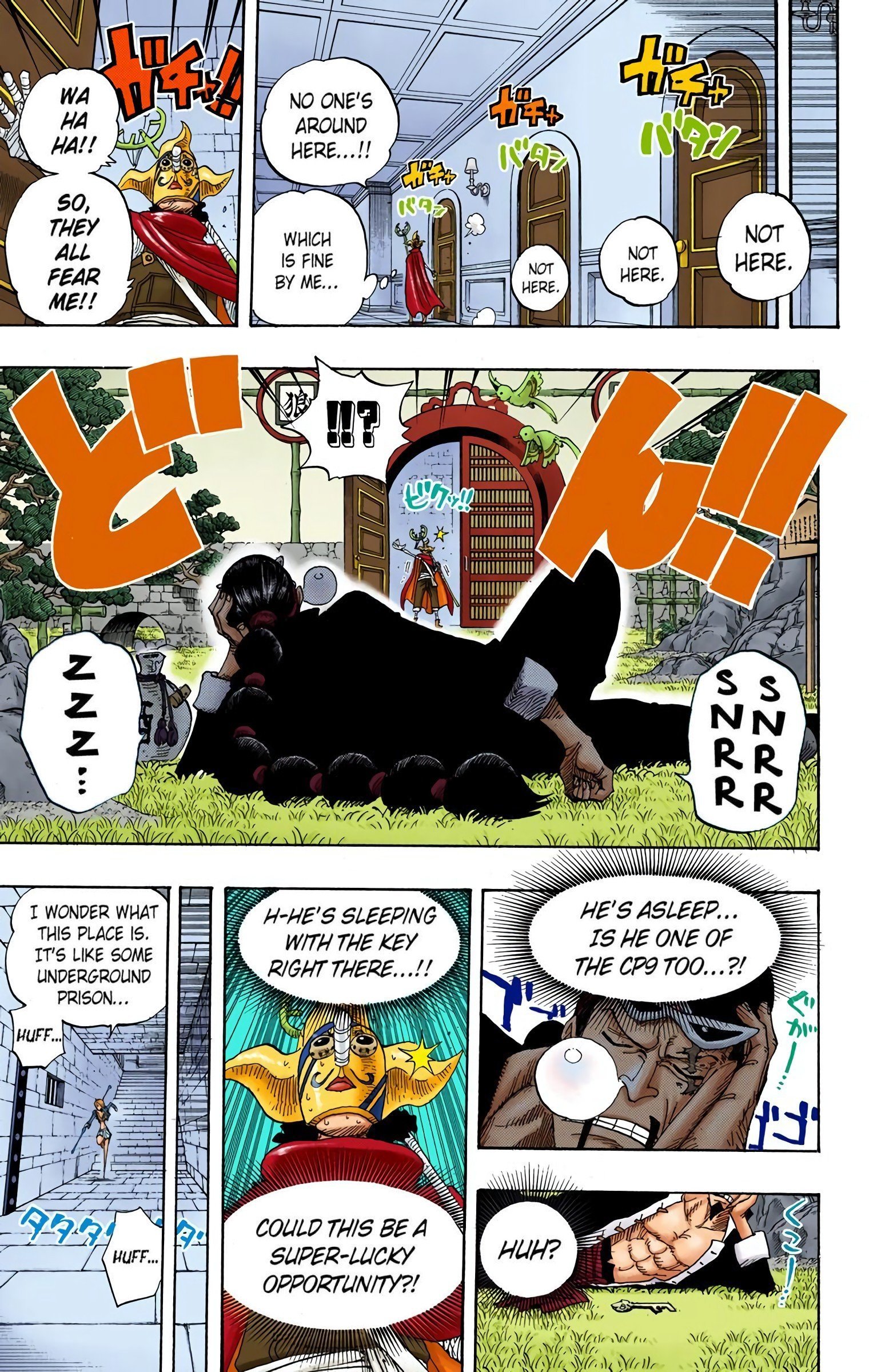 One Piece Colored Manga