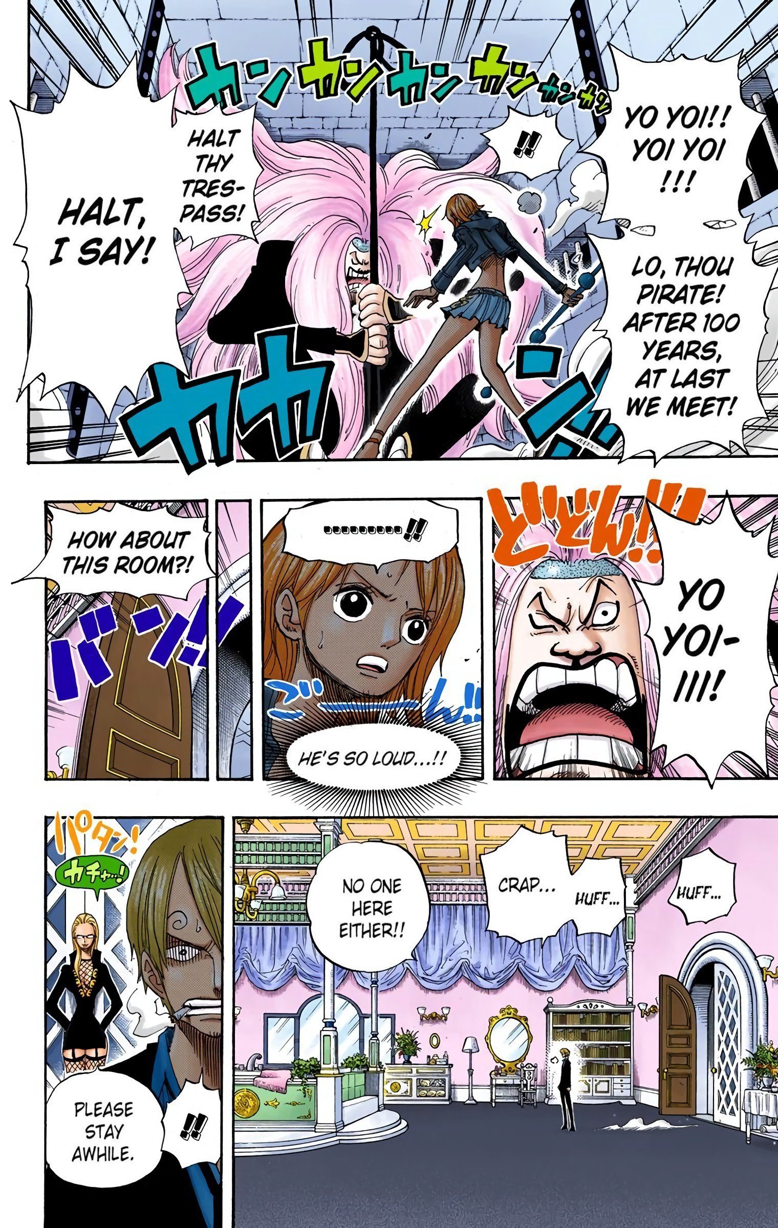 One Piece Colored Manga