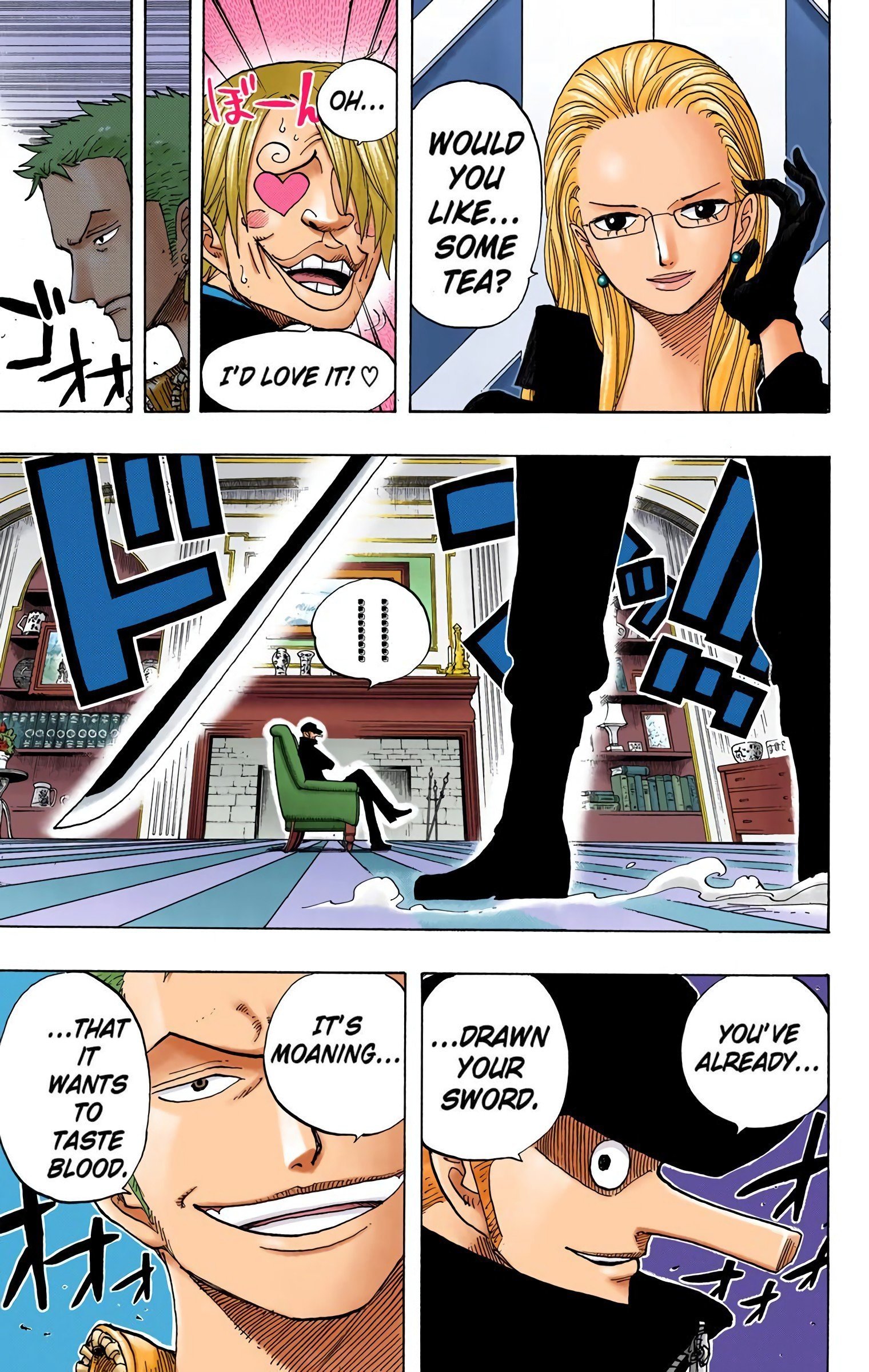 One Piece Colored Manga