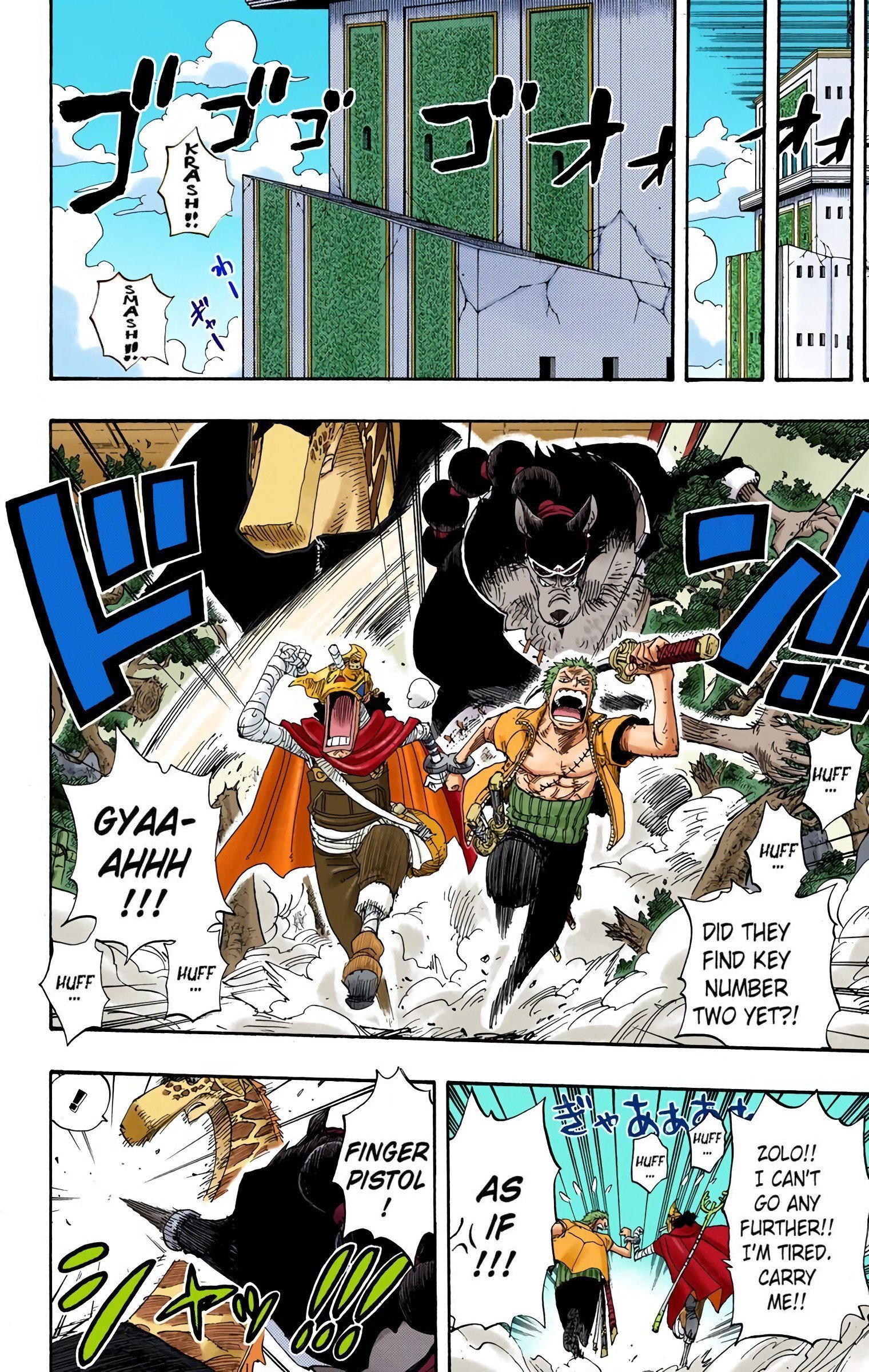 One Piece Colored Manga