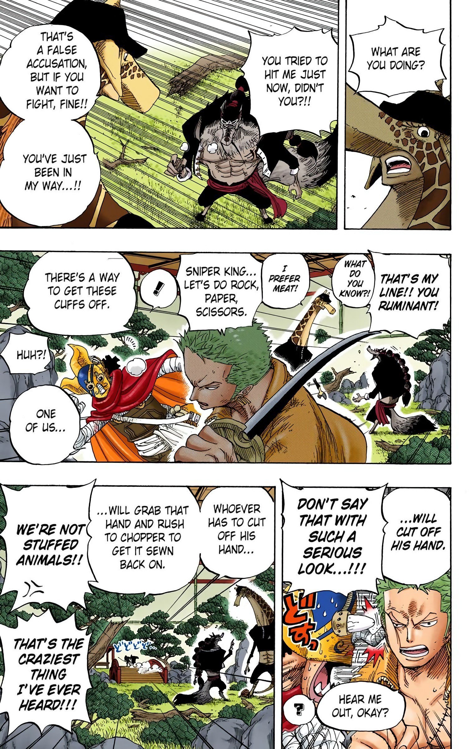 One Piece Colored Manga