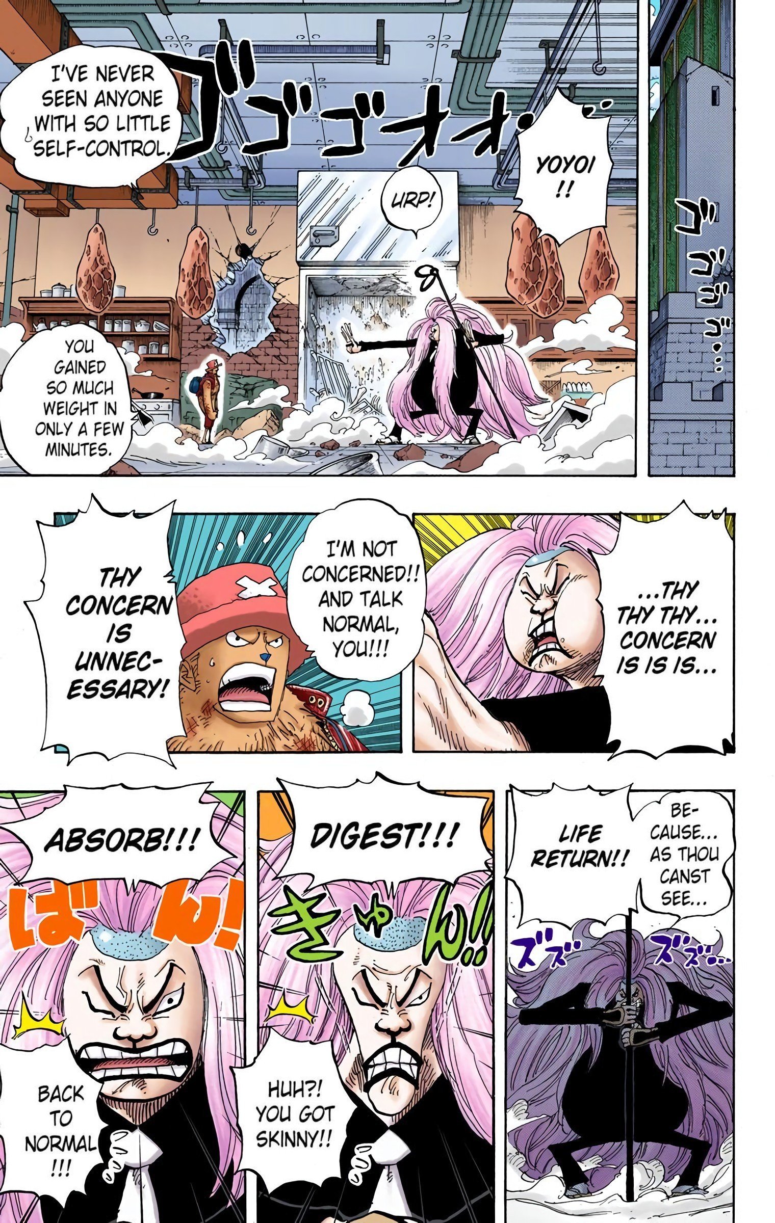 One Piece Colored Manga