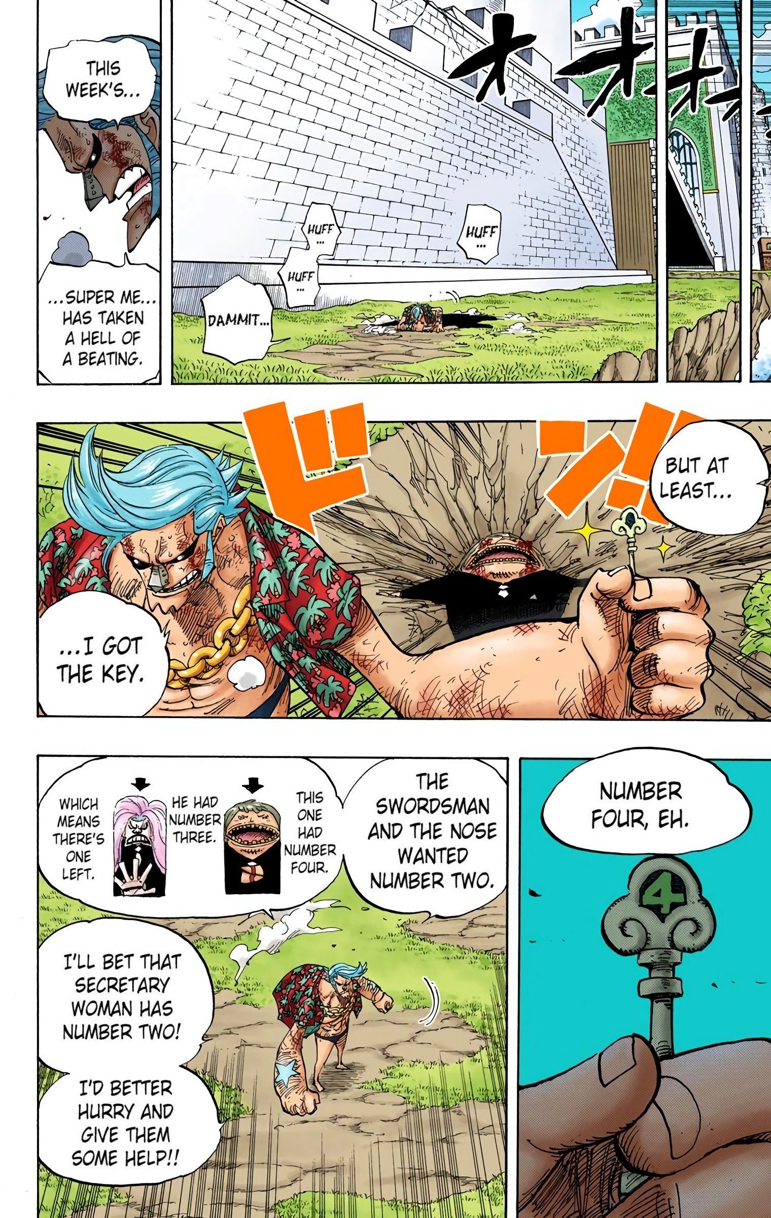 One Piece Colored Manga