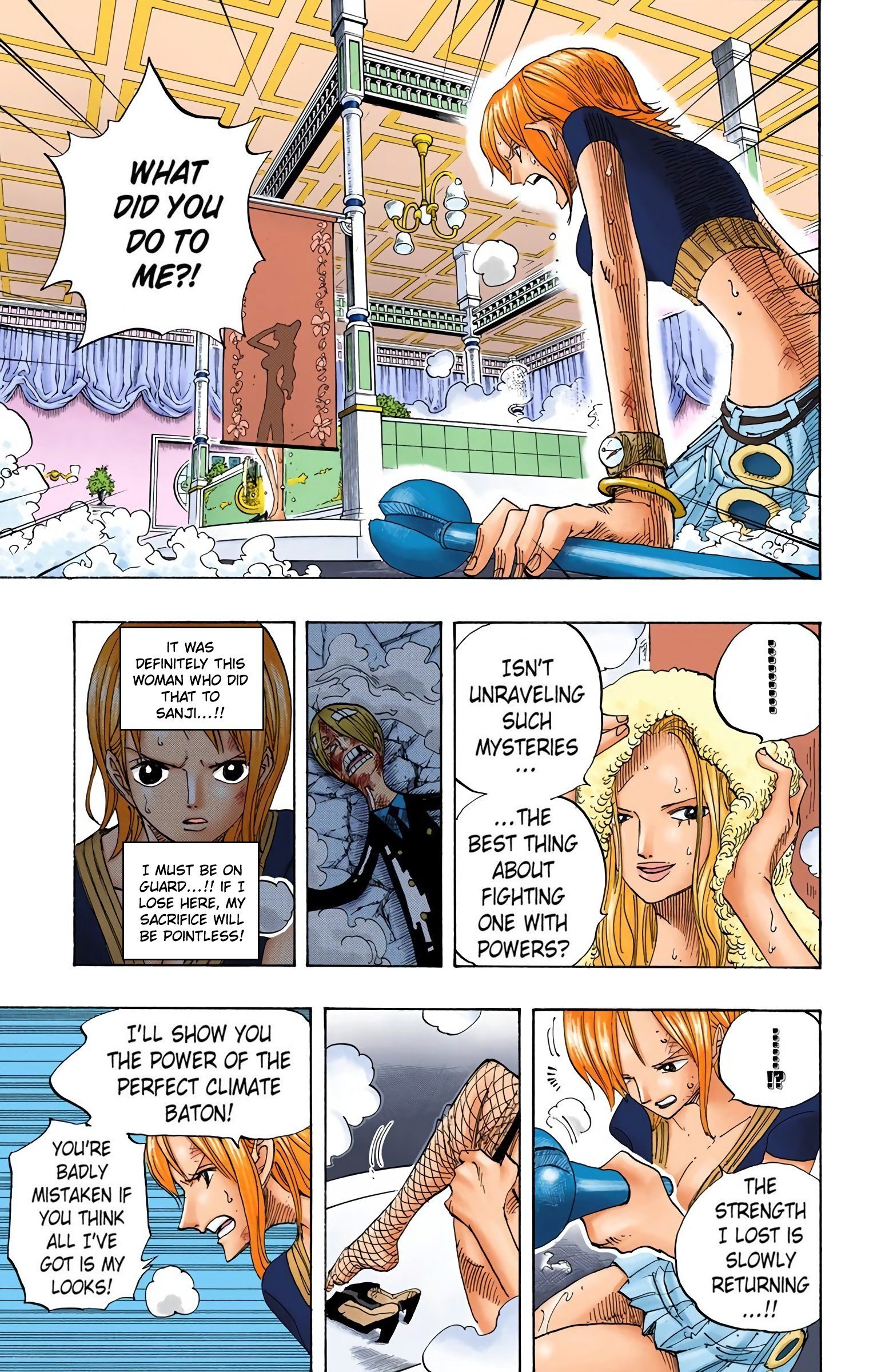 One Piece Colored Manga