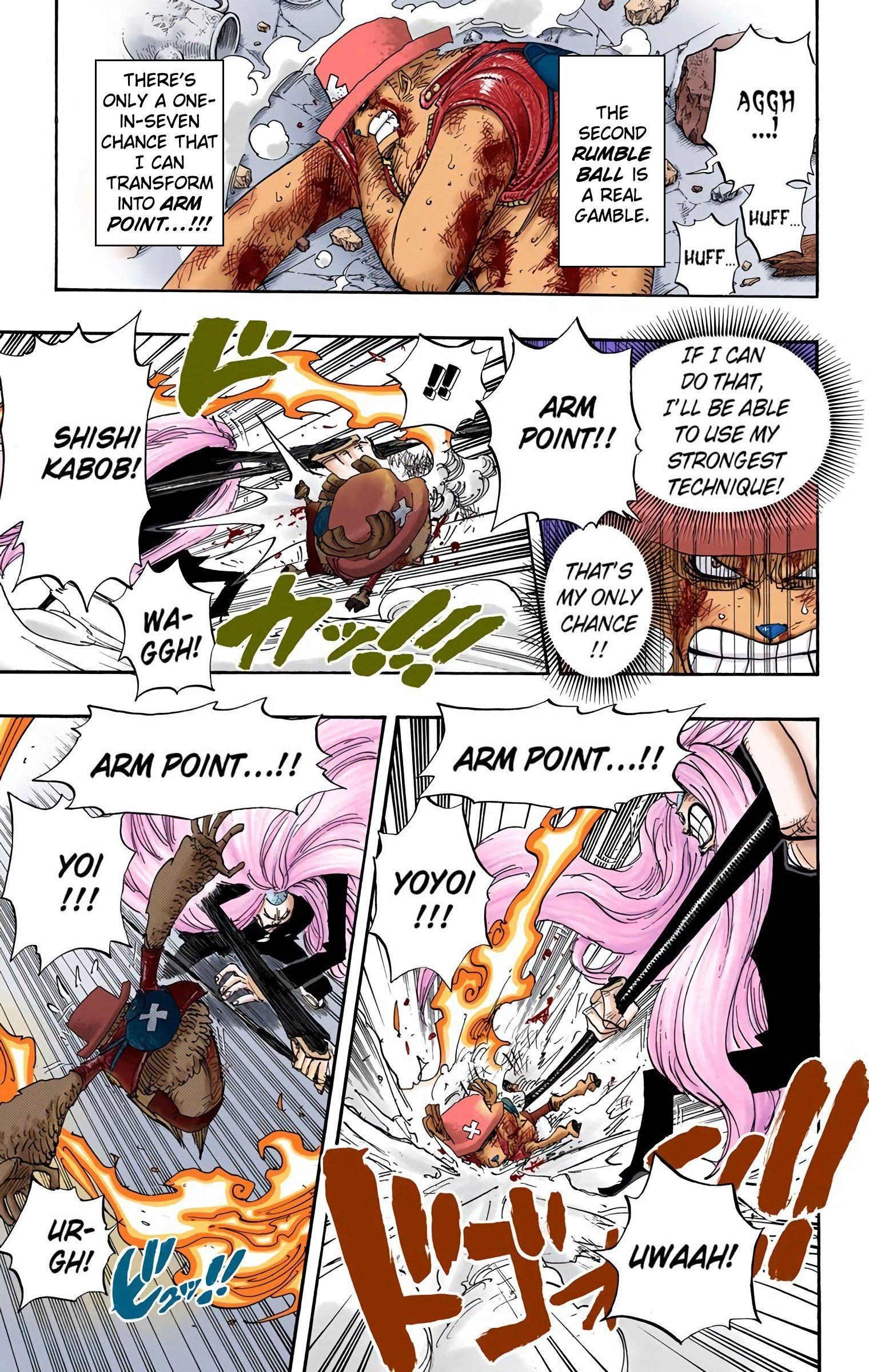 One Piece Colored Manga