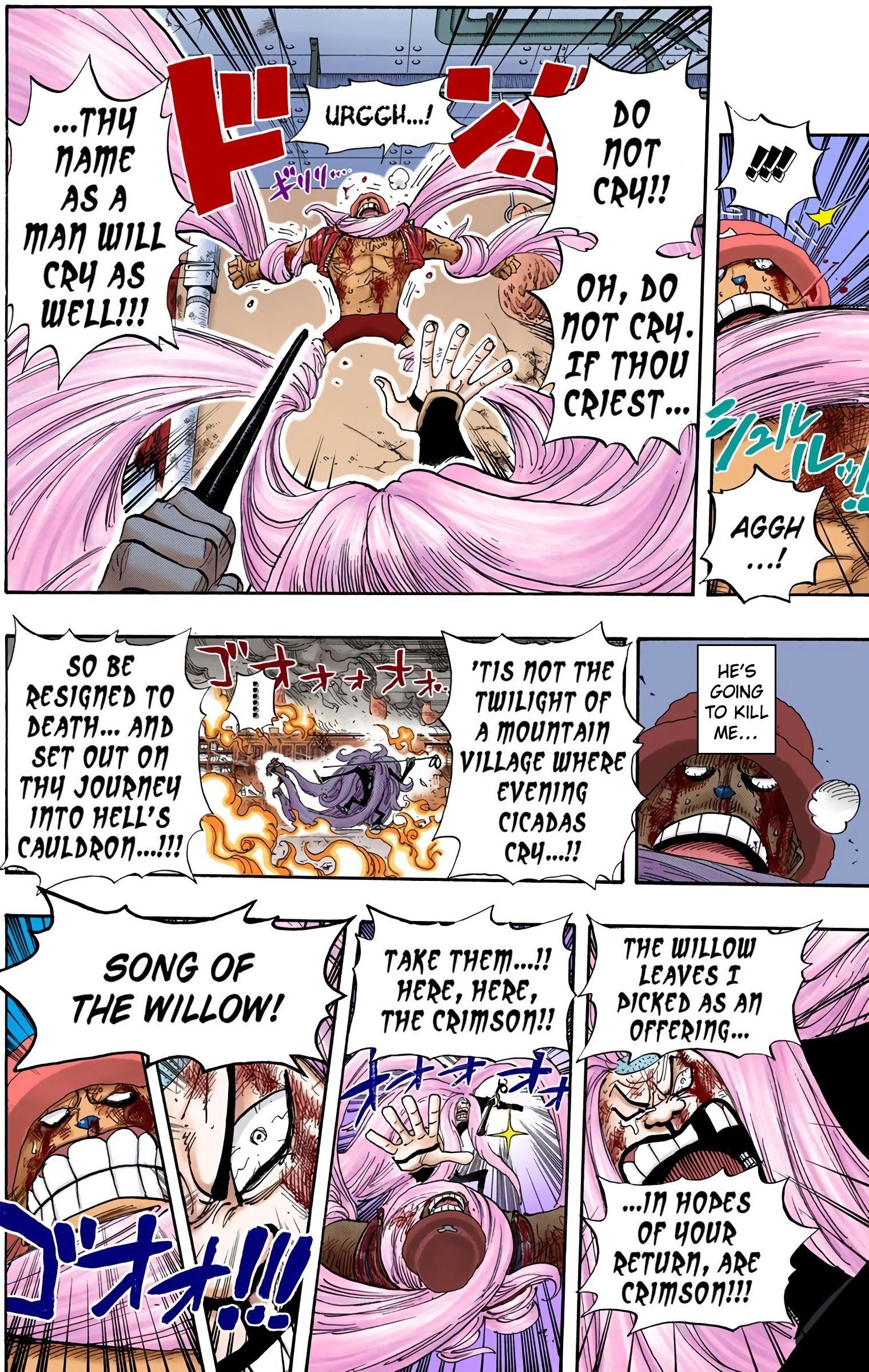 One Piece Colored Manga