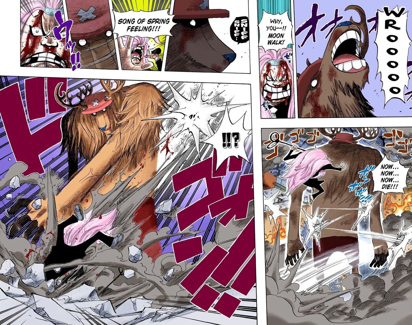 One Piece Colored Manga