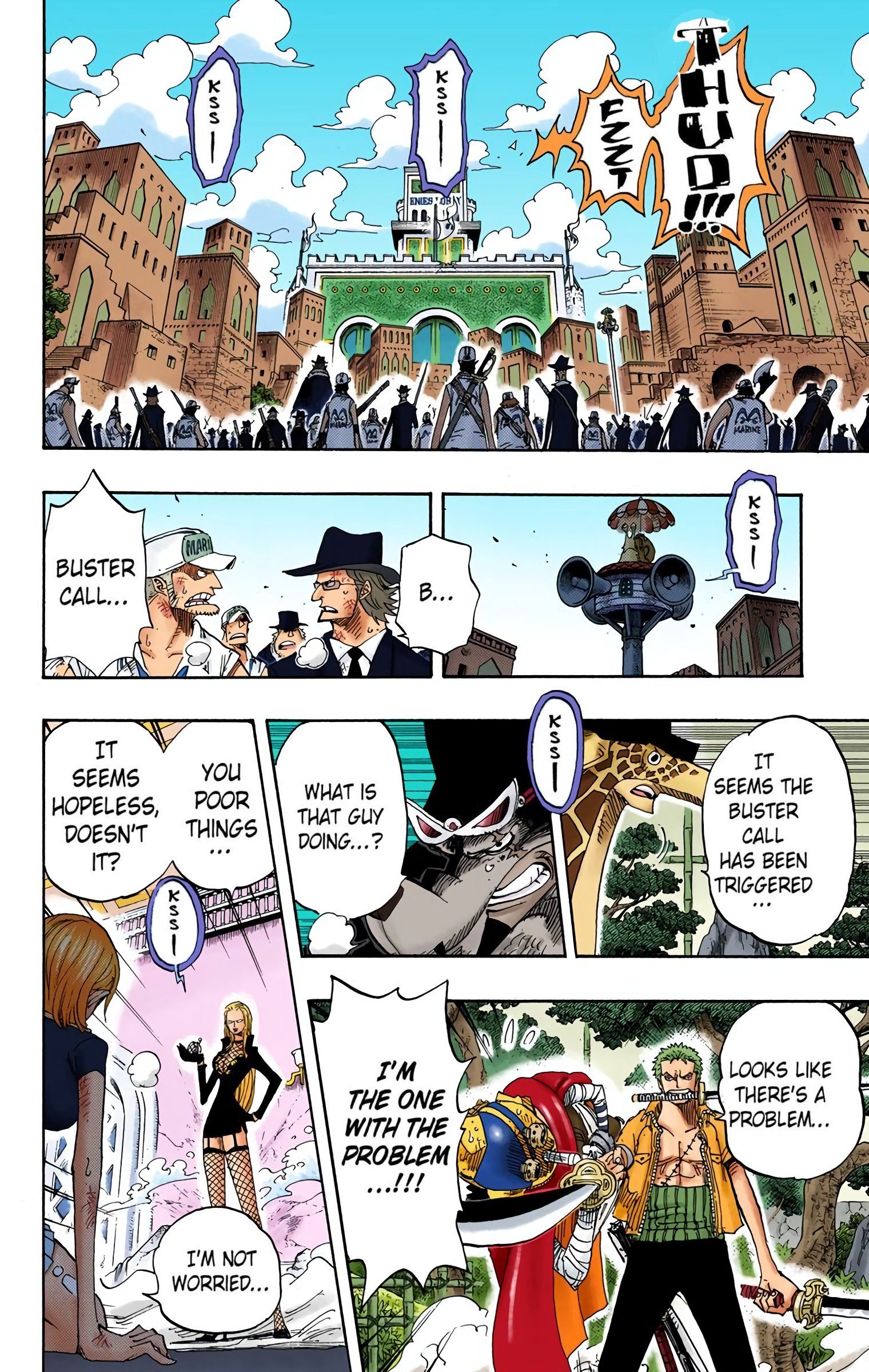 One Piece Colored Manga