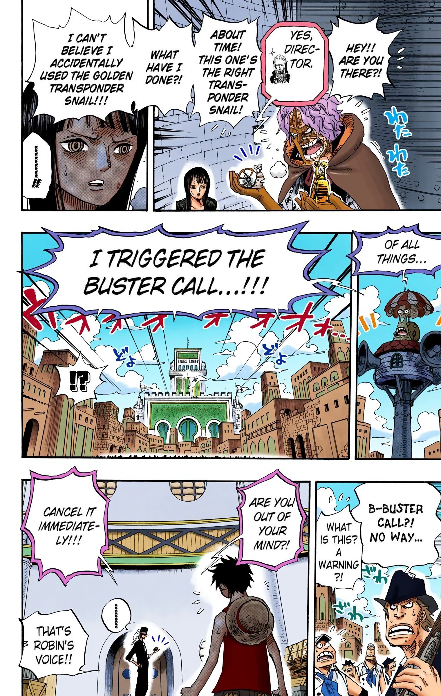 One Piece Colored Manga