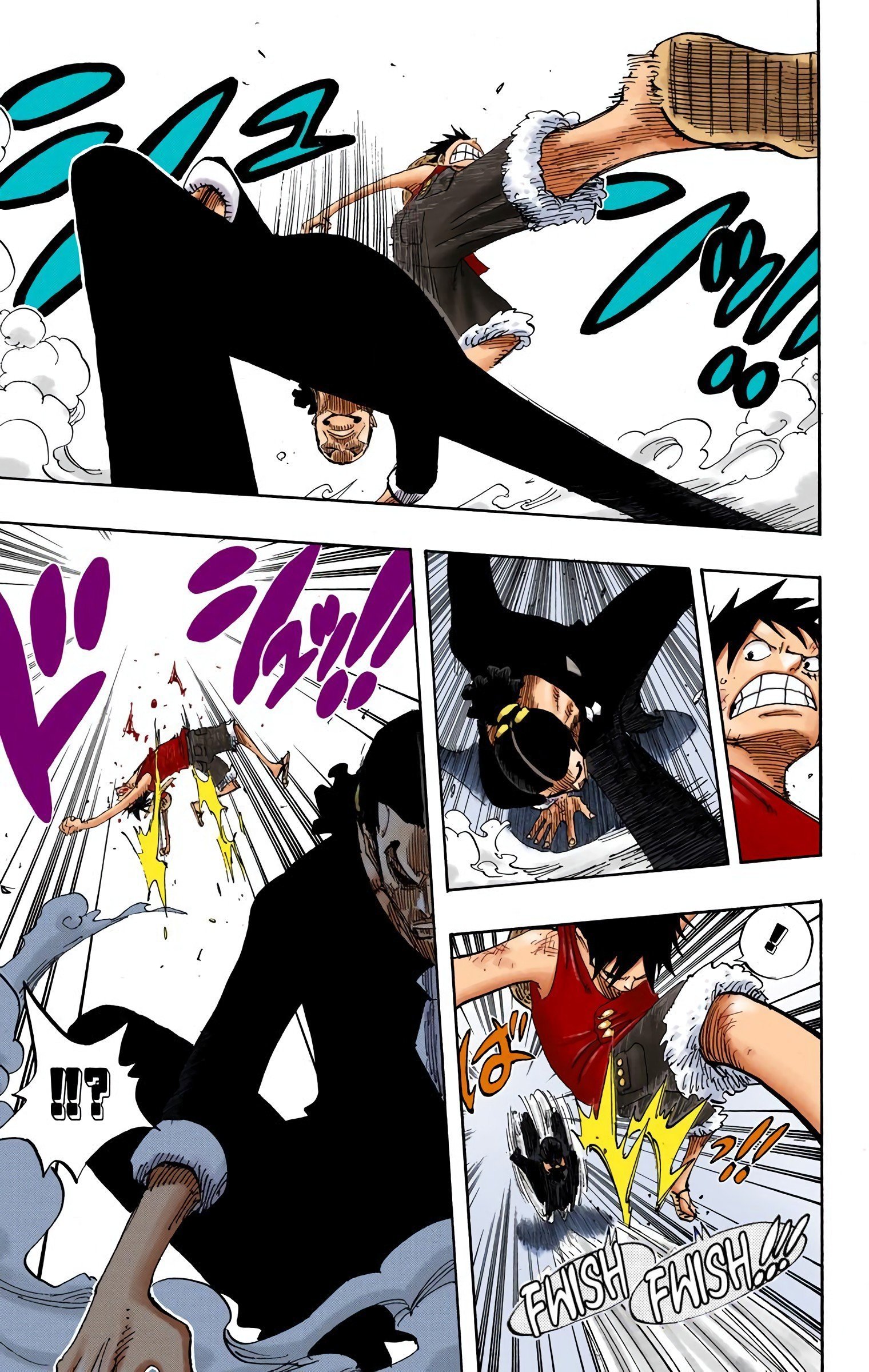 One Piece Colored Manga