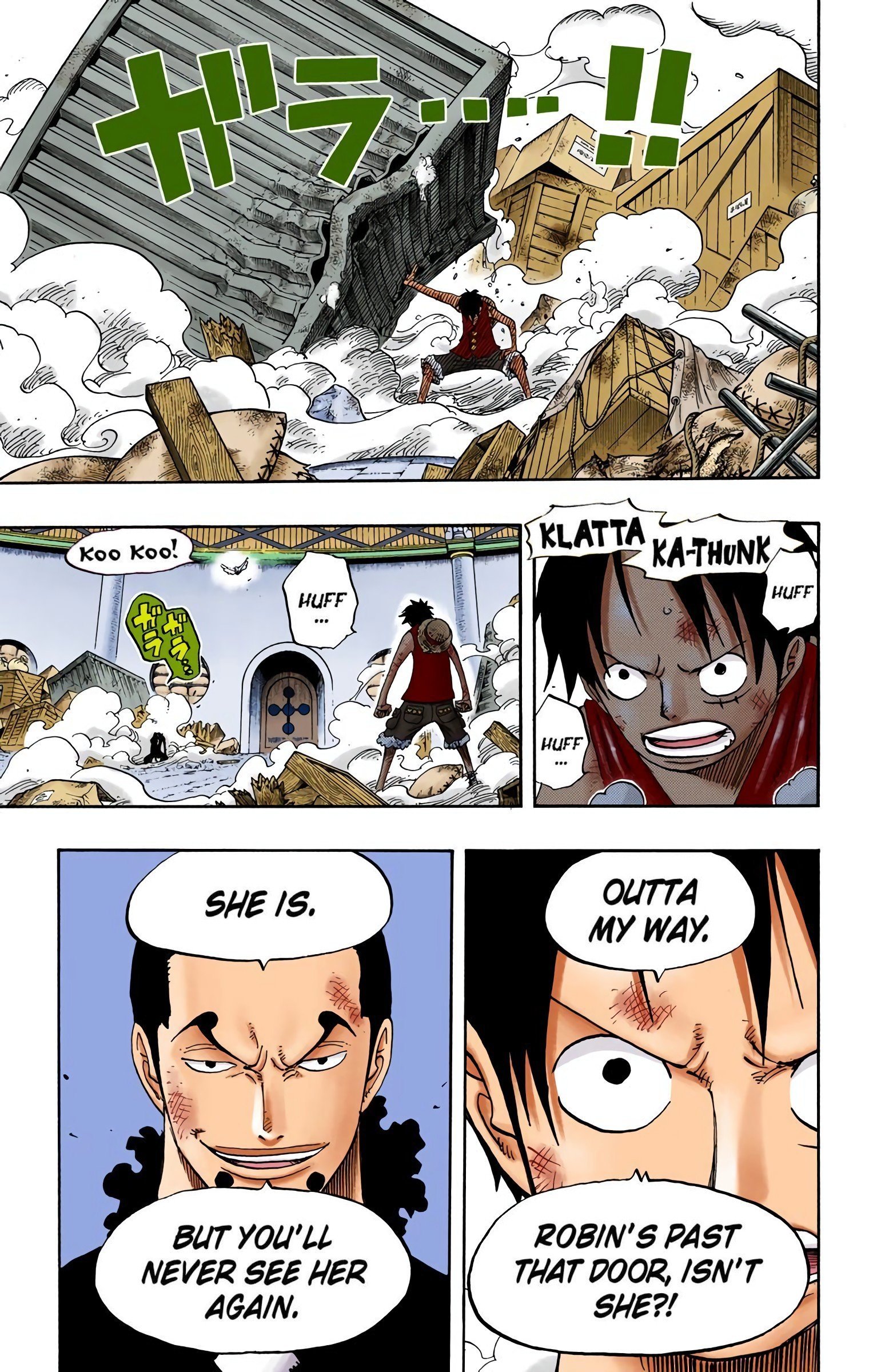 One Piece Colored Manga