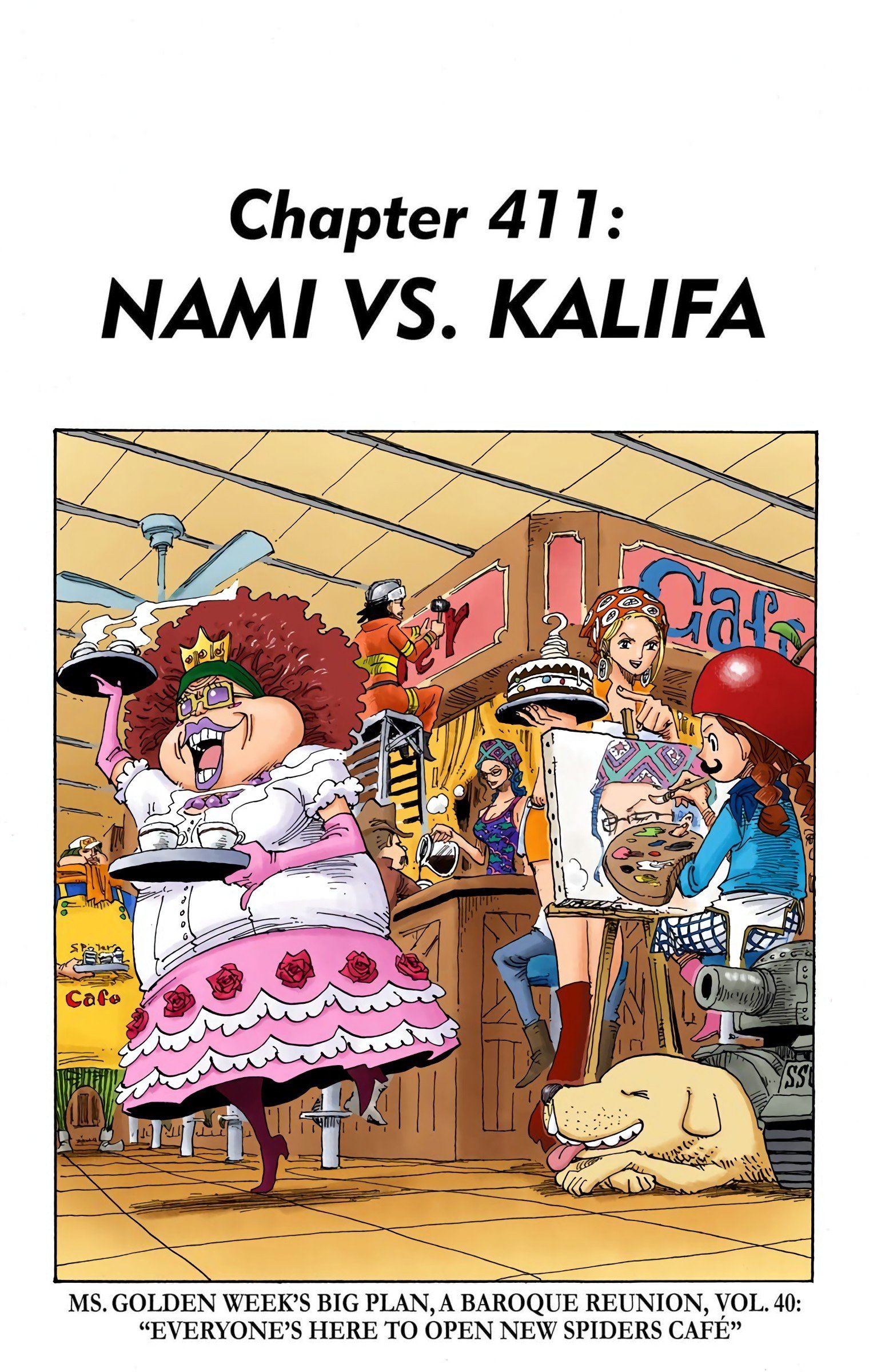 One Piece Colored Manga