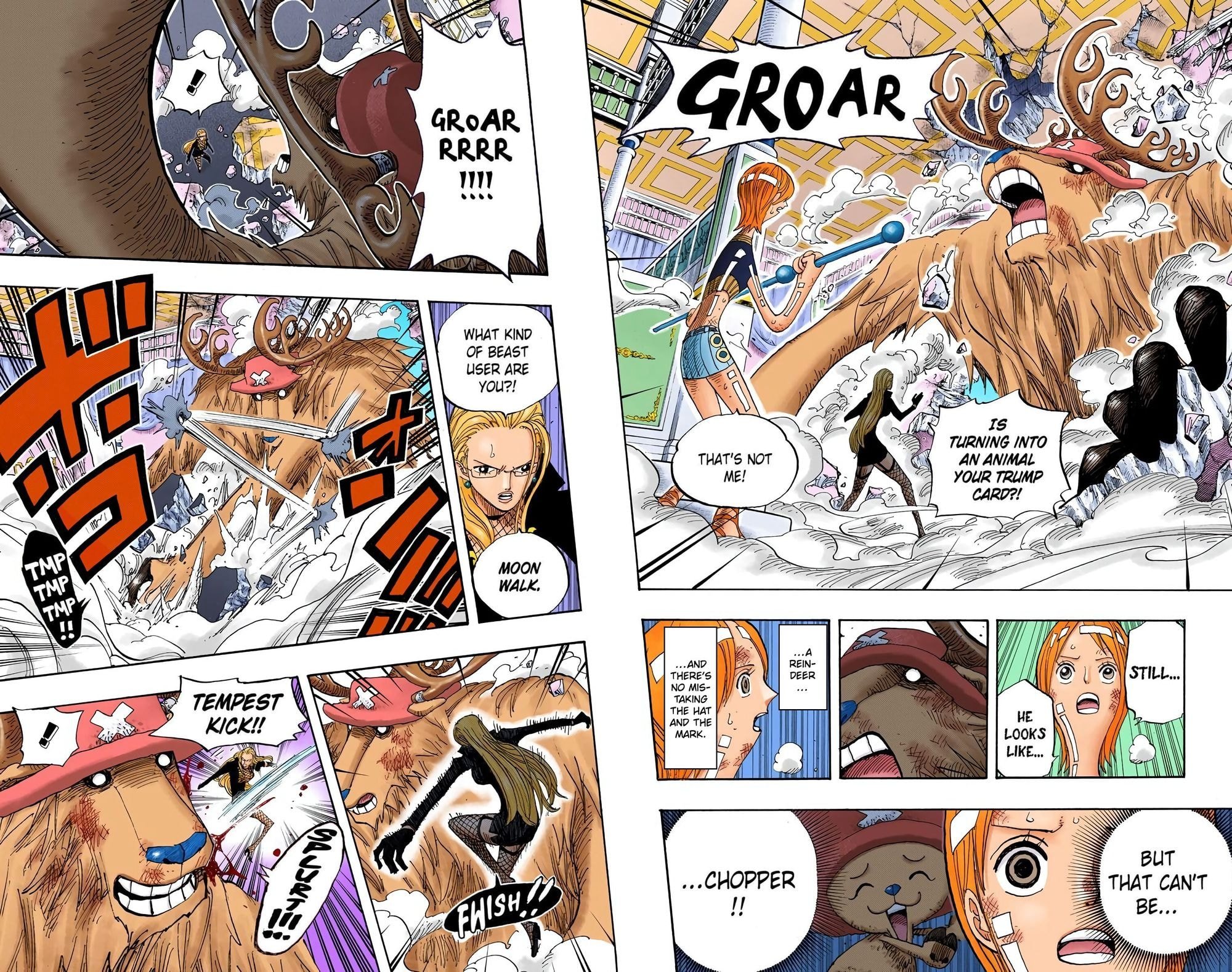 One Piece Colored Manga