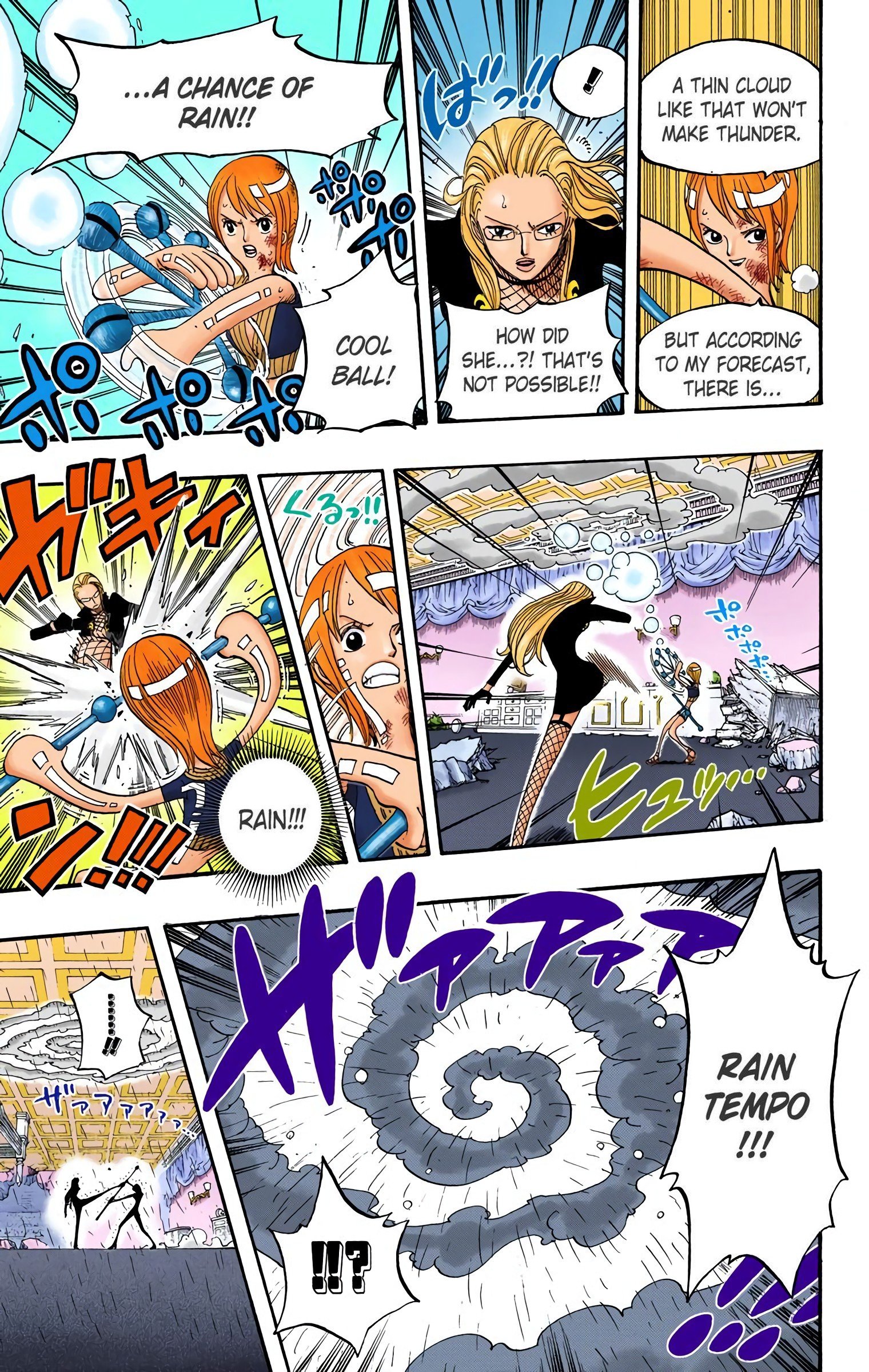 One Piece Colored Manga