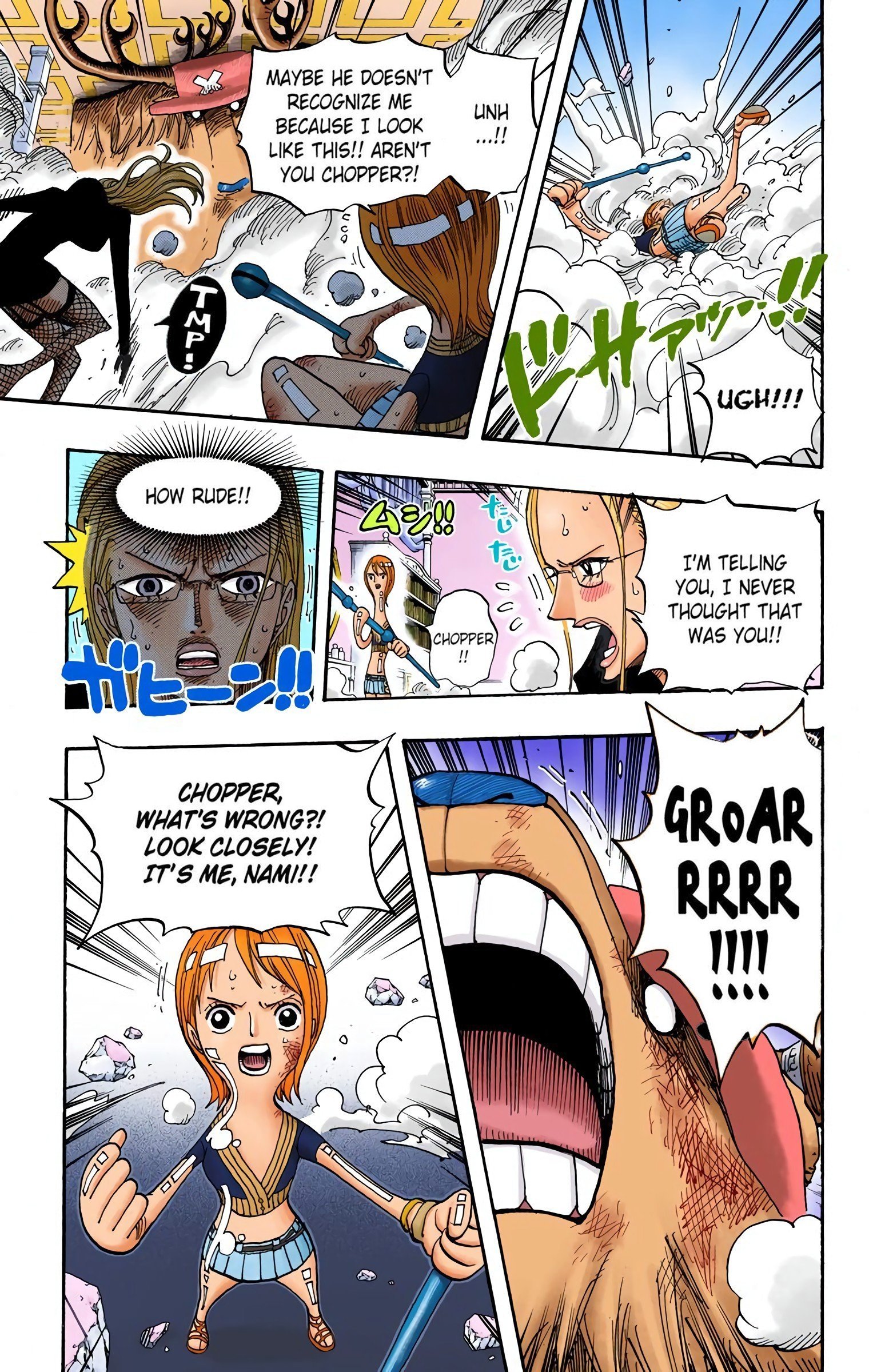 One Piece Colored Manga