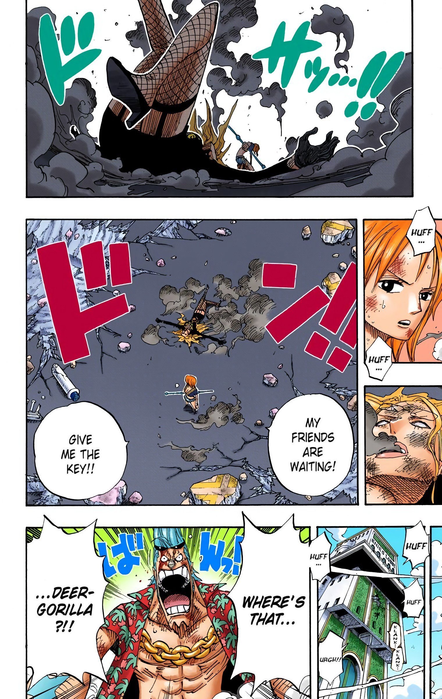 One Piece Colored Manga