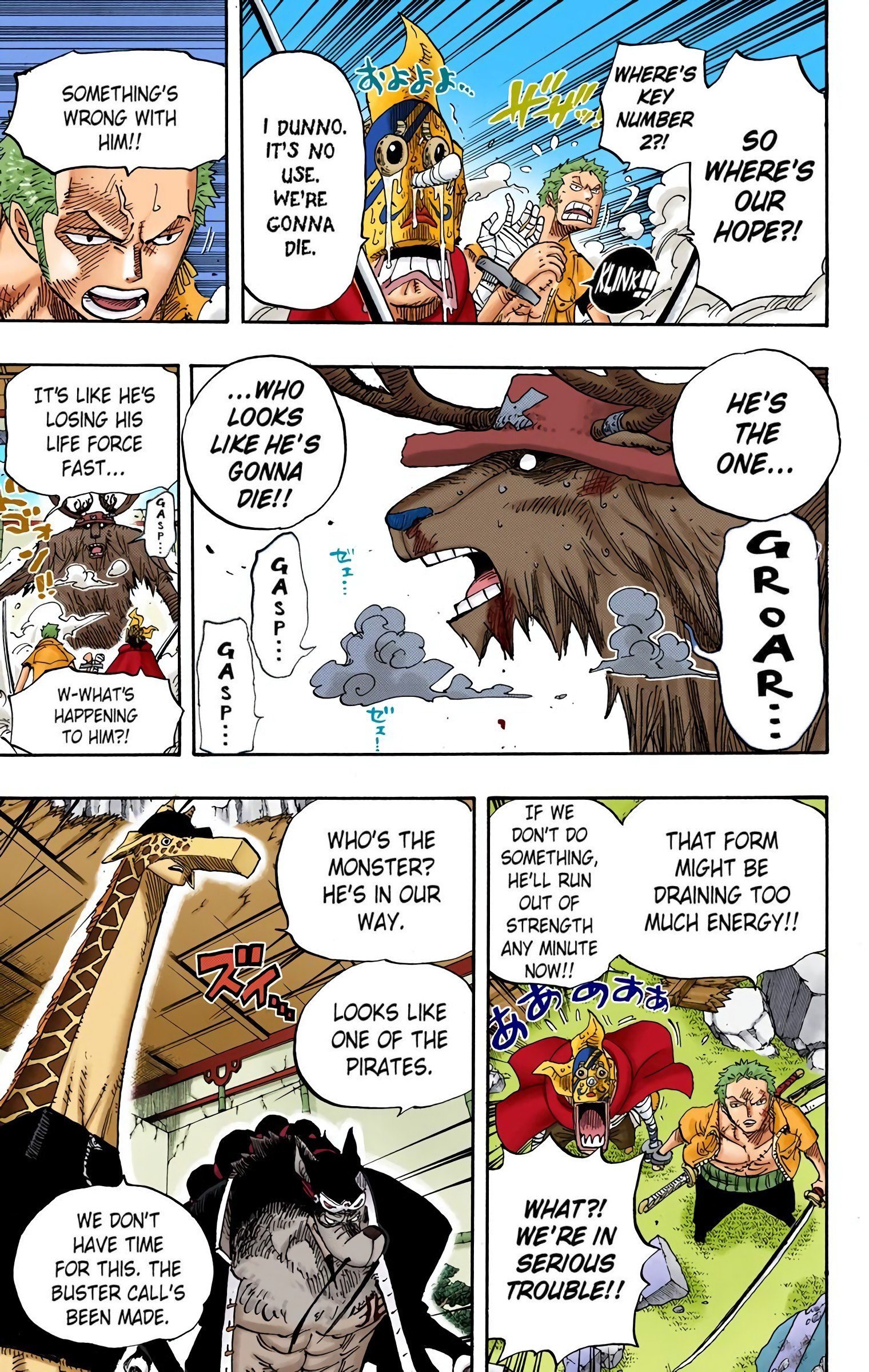 One Piece Colored Manga