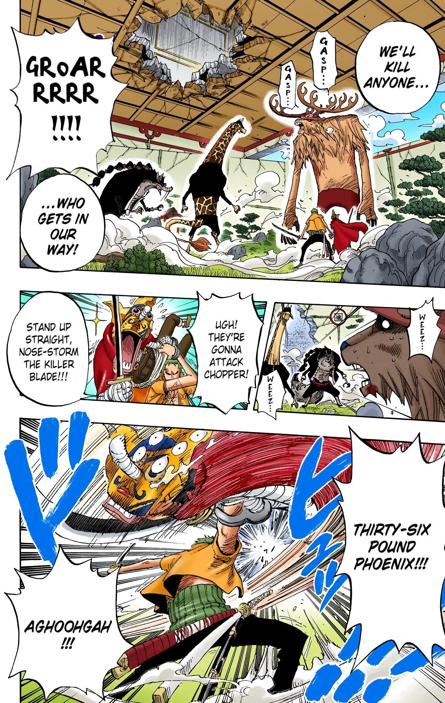 One Piece Colored Manga