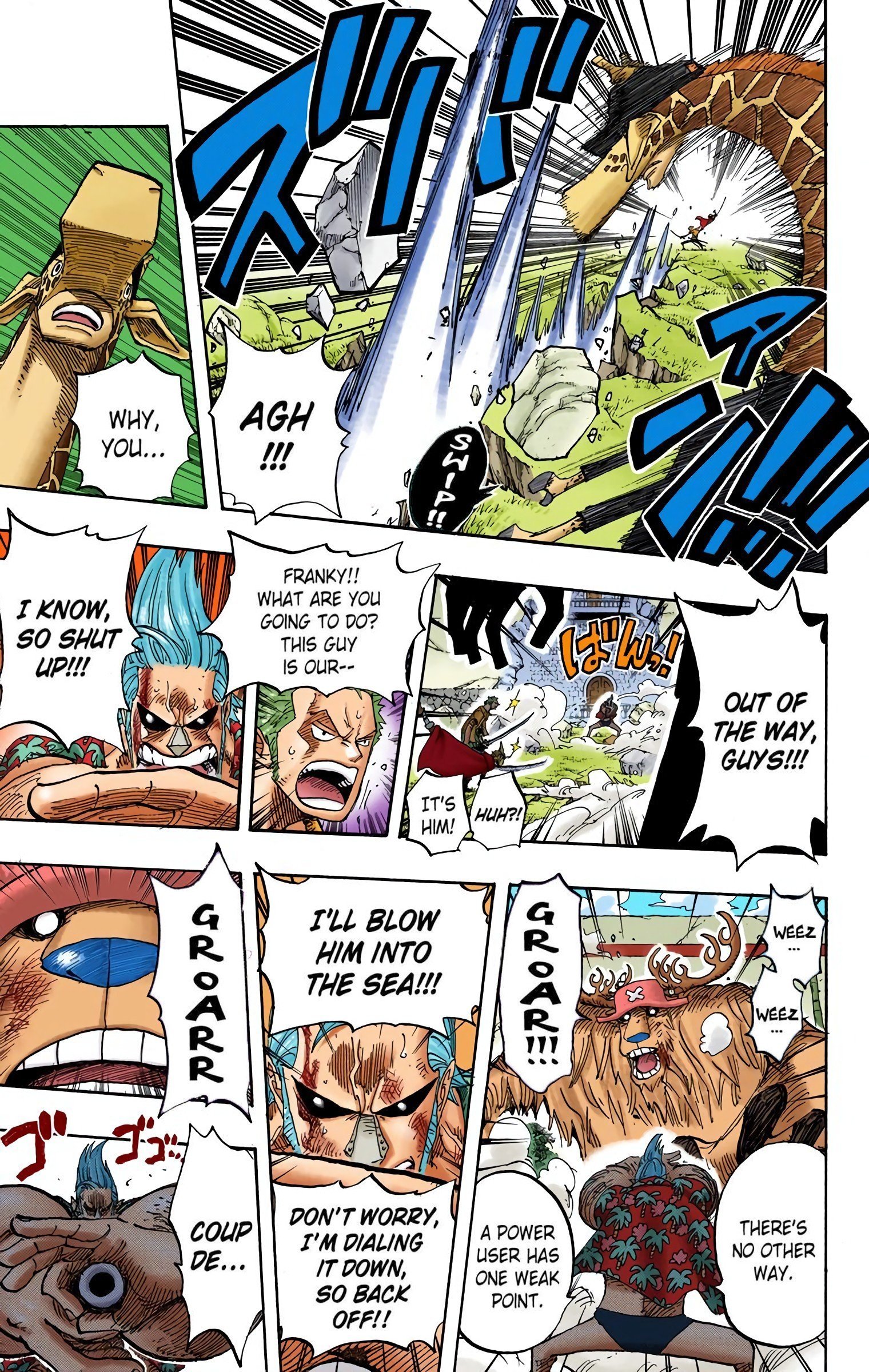 One Piece Colored Manga