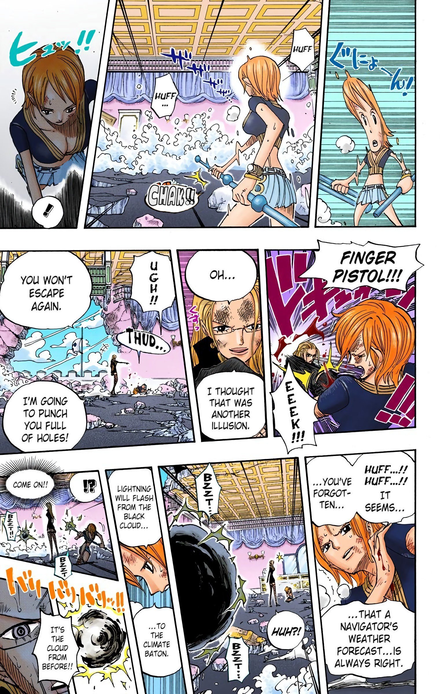 One Piece Colored Manga