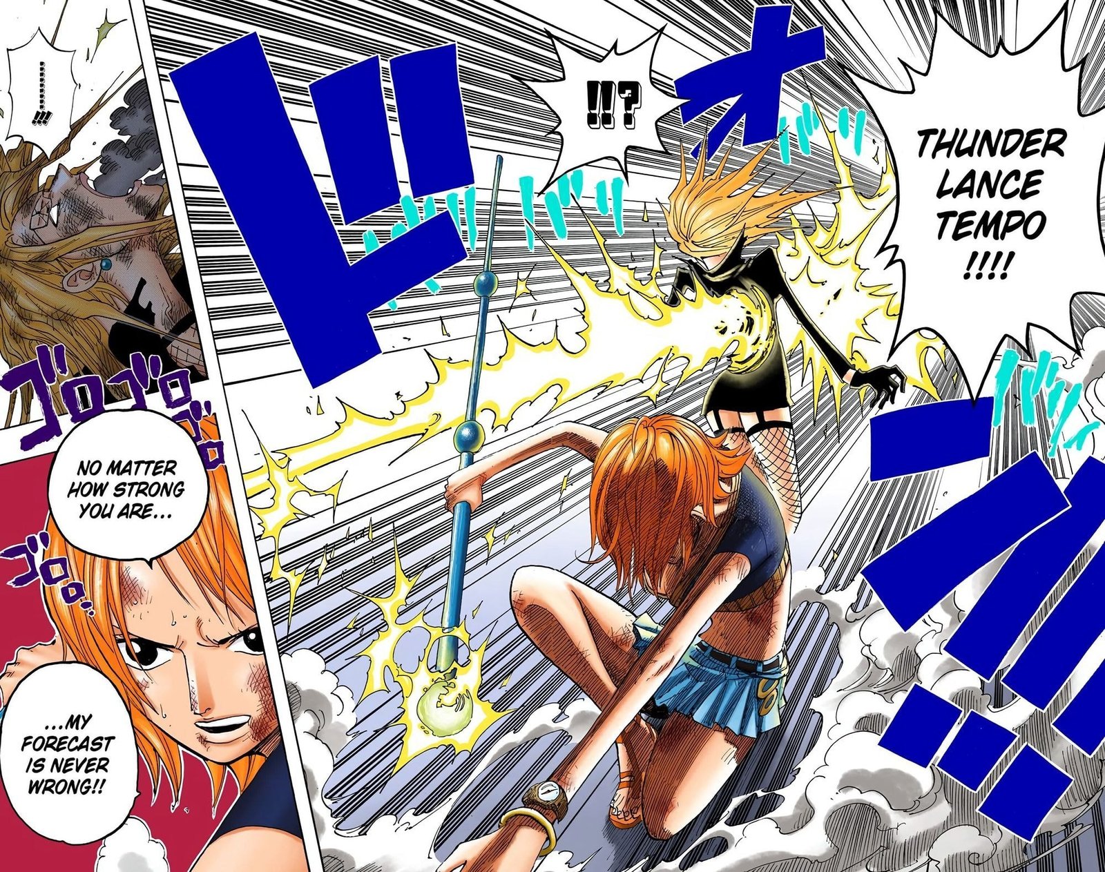 One Piece Colored Manga