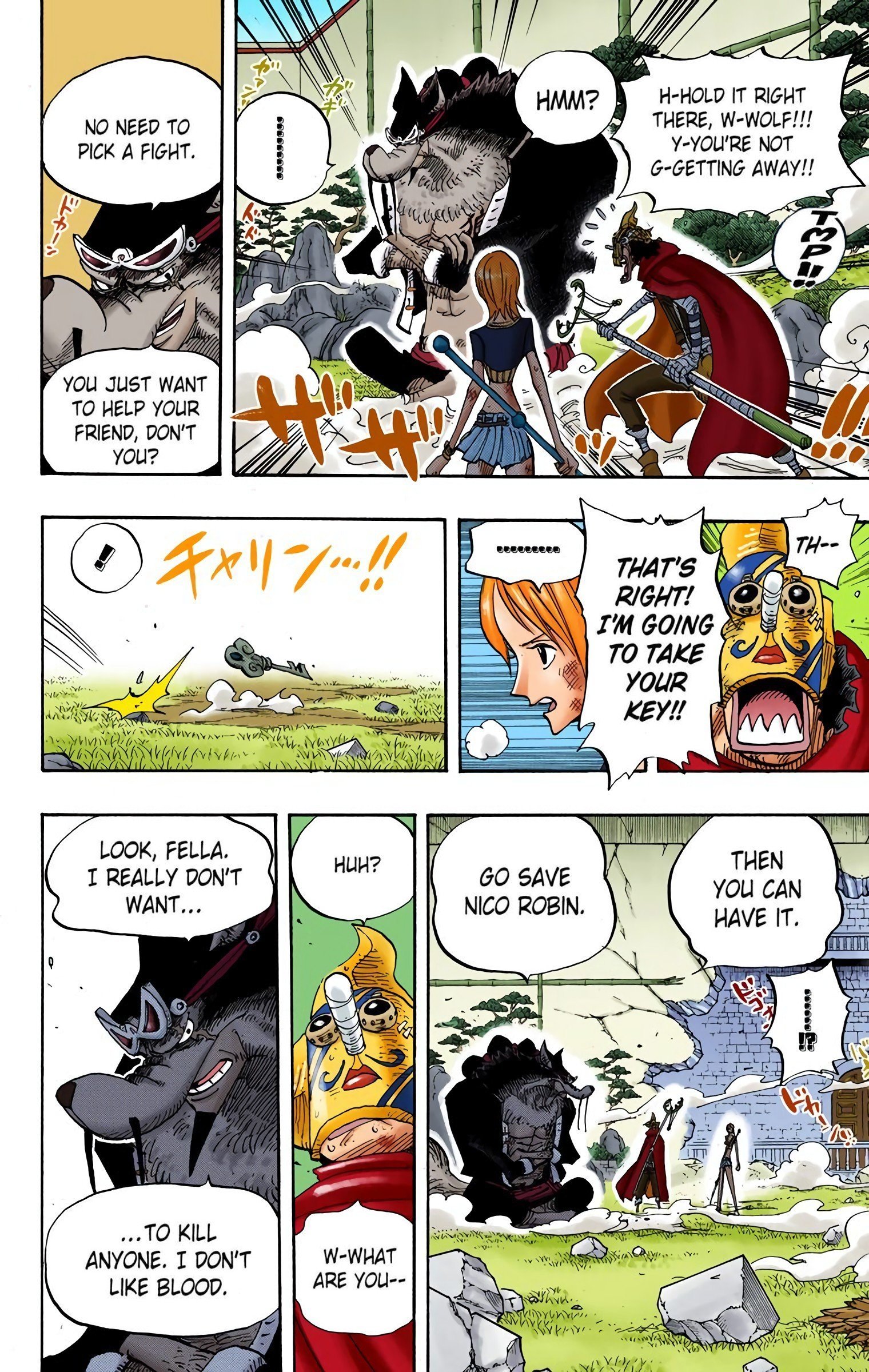 One Piece Colored Manga