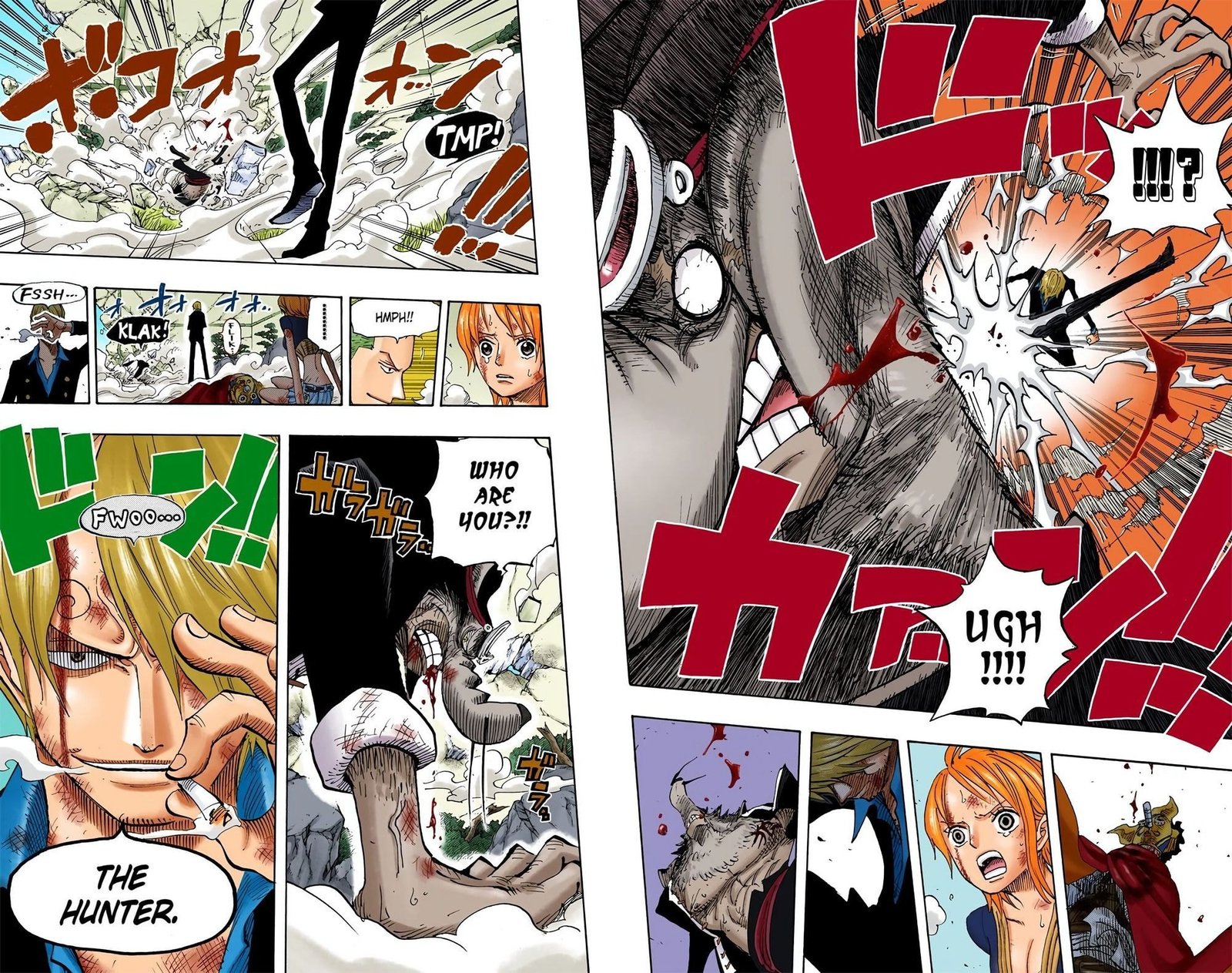 One Piece Colored Manga