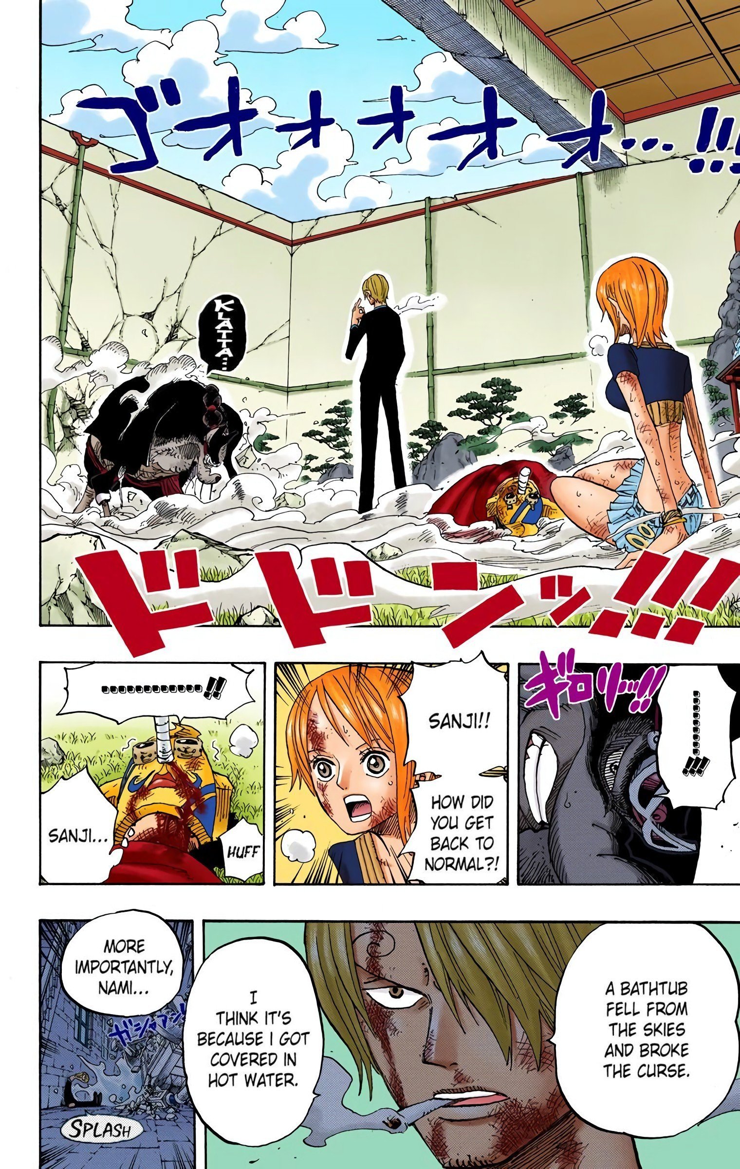 One Piece Colored Manga