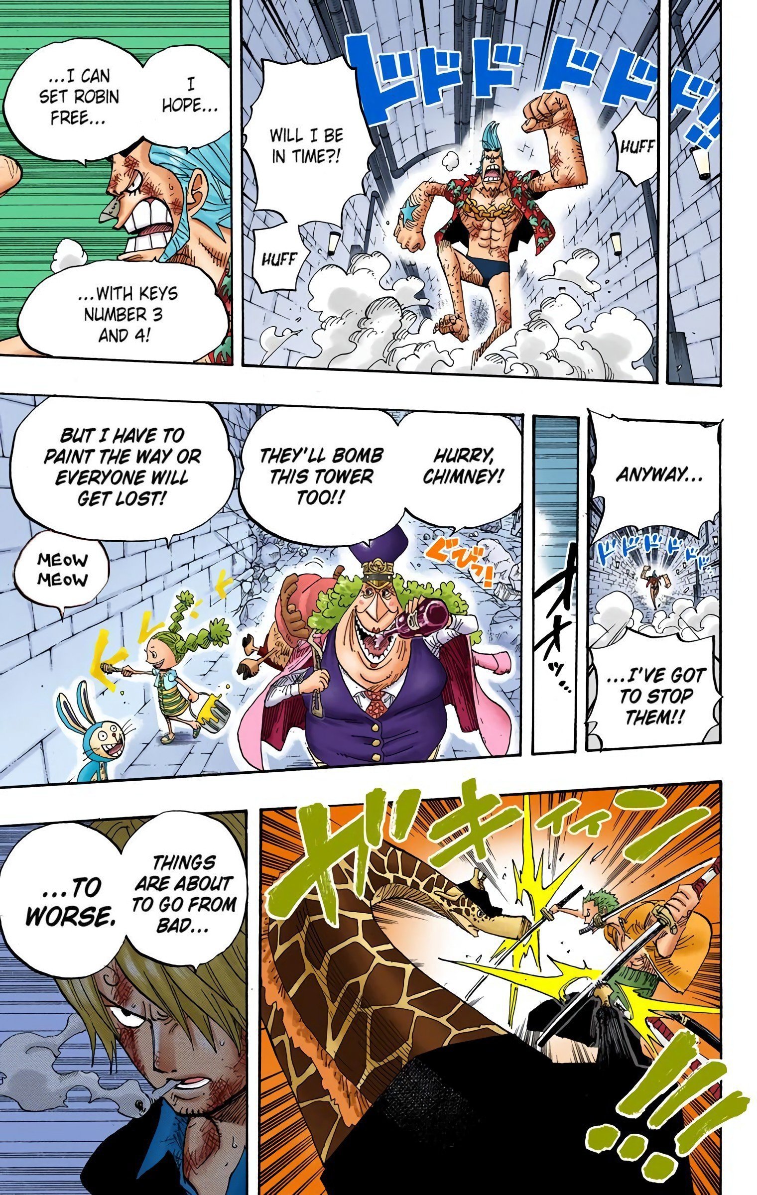 One Piece Colored Manga