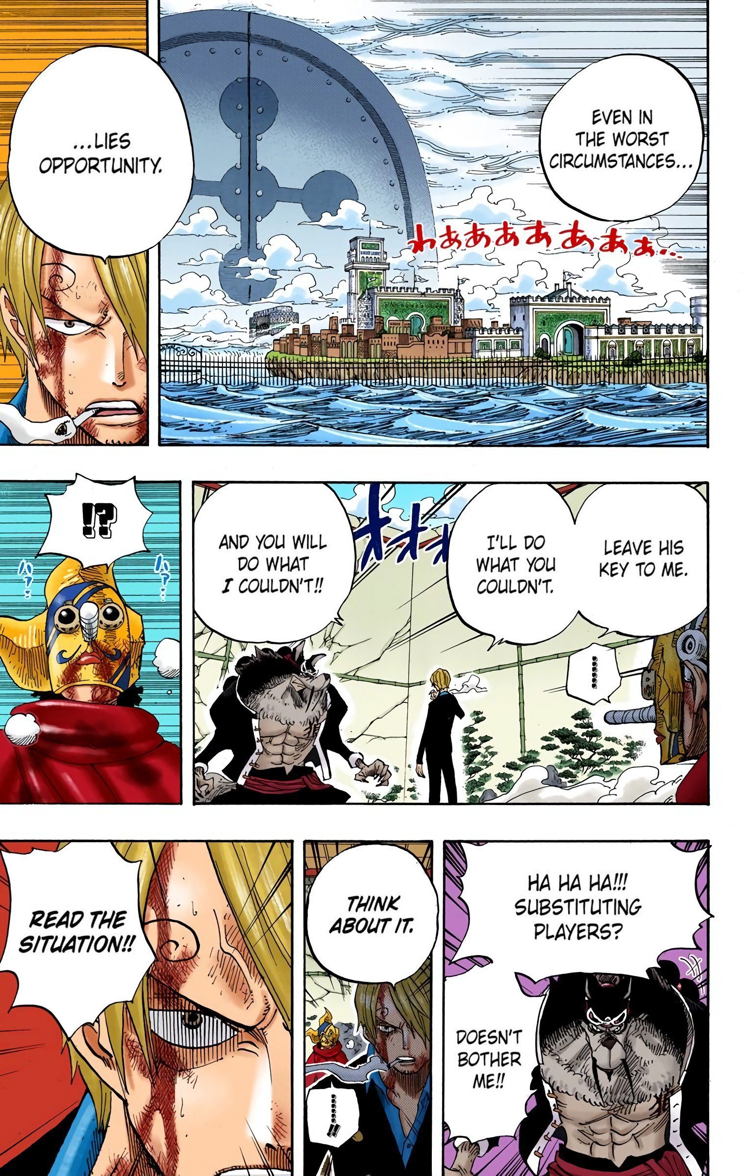 One Piece Colored Manga