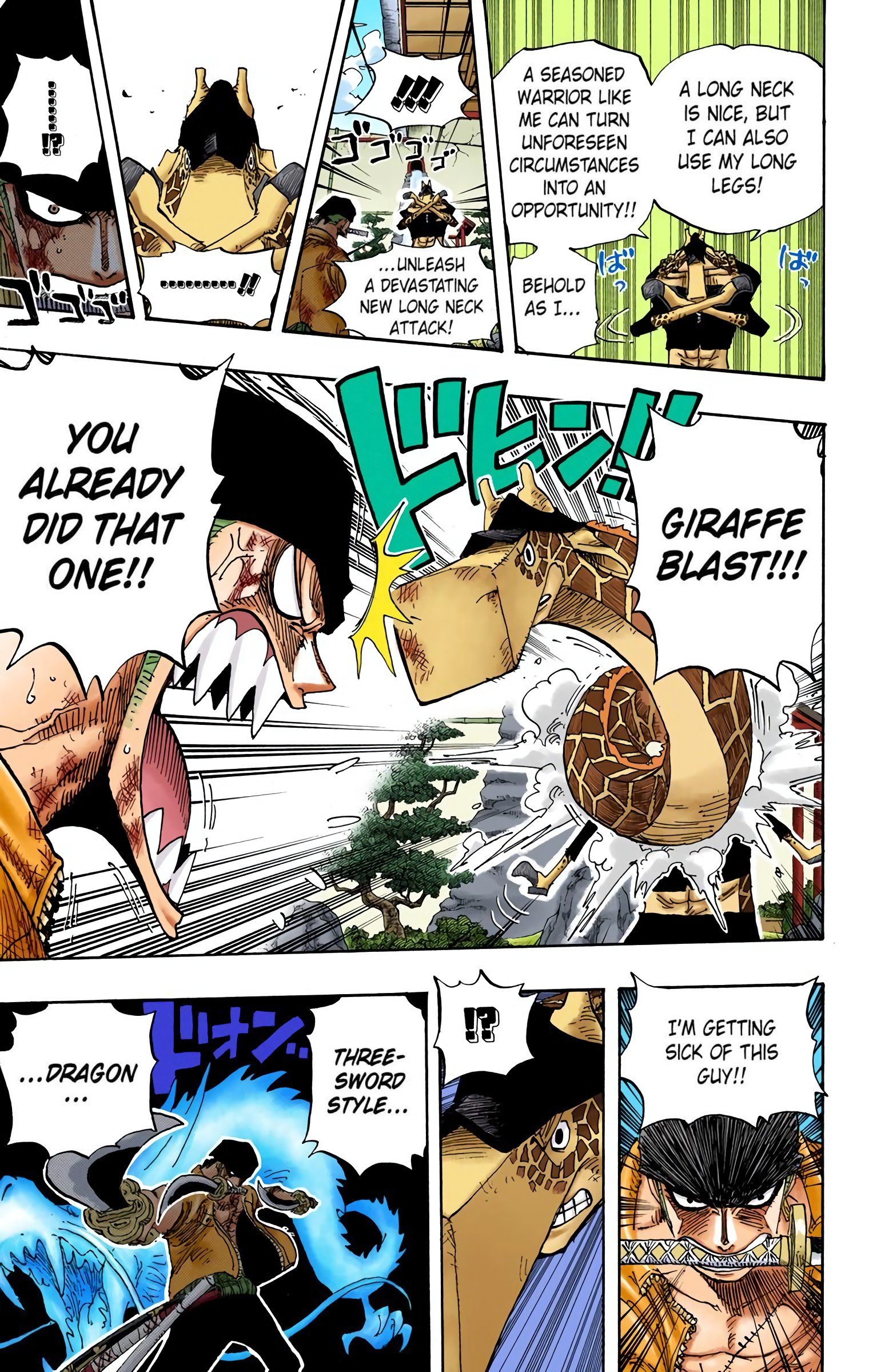 One Piece Colored Manga