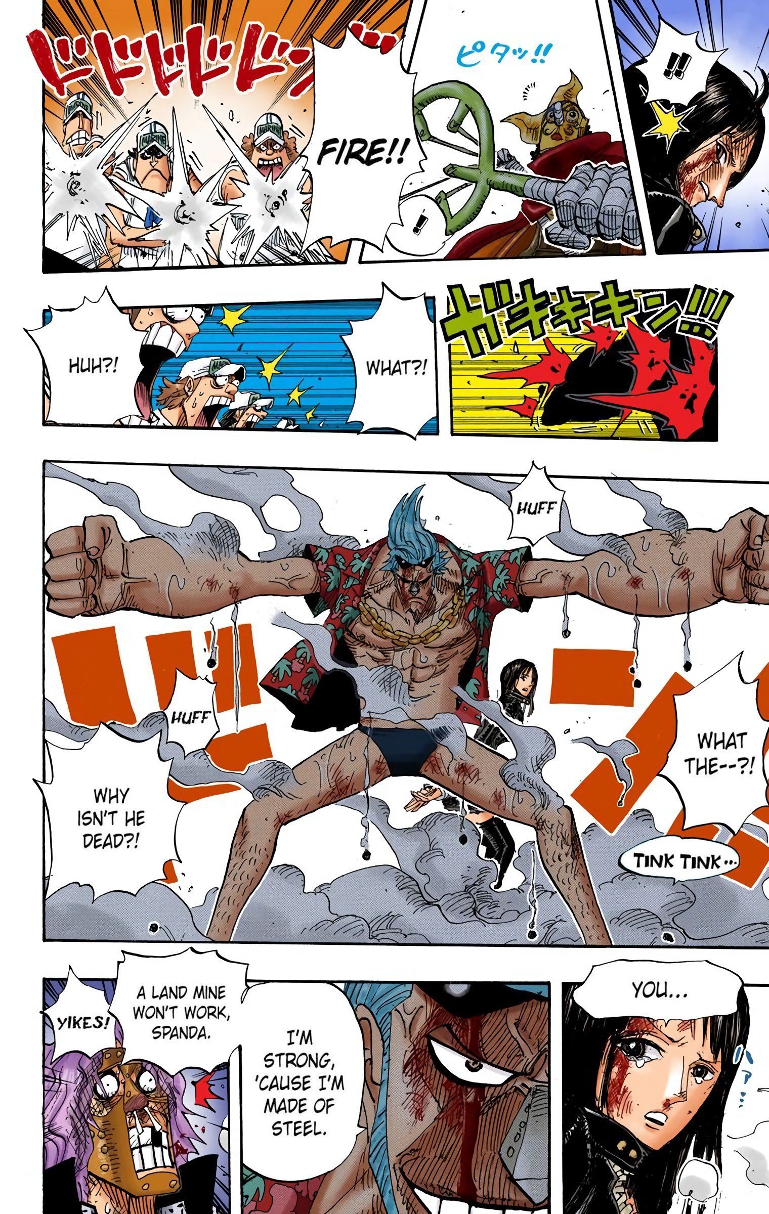 One Piece Colored Manga