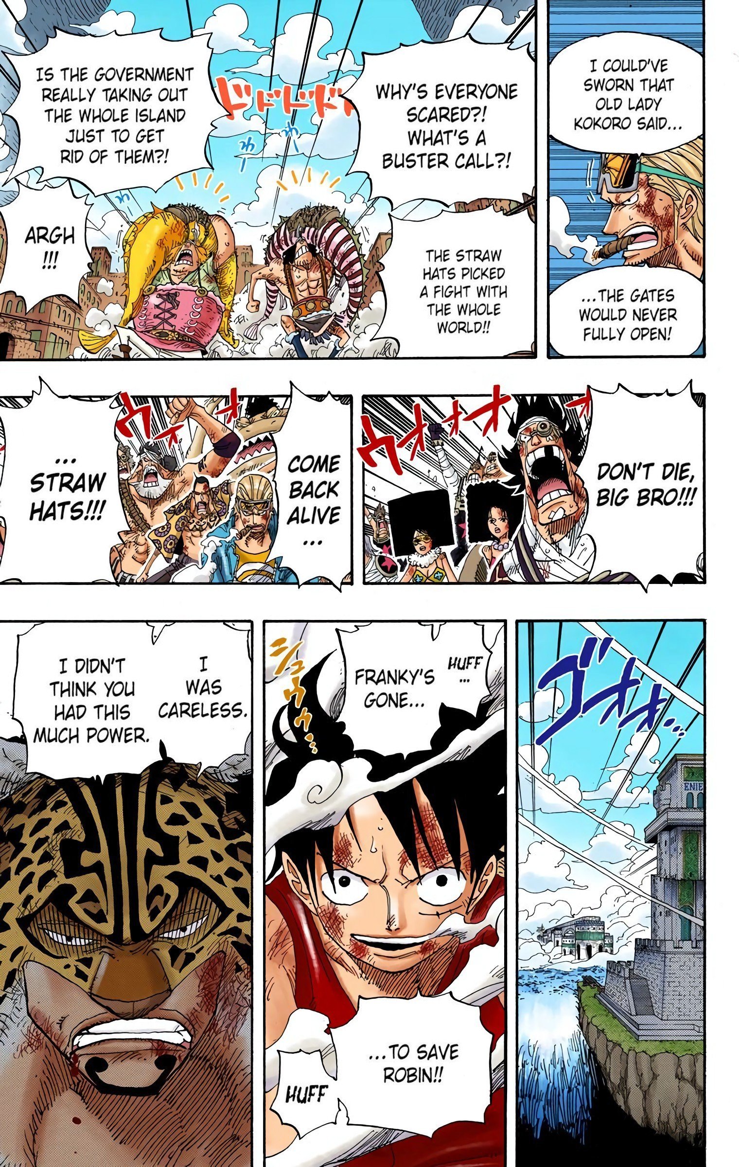 One Piece Colored Manga