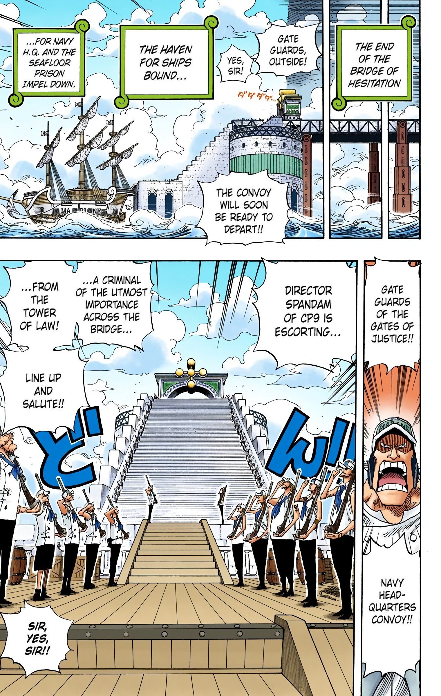 One Piece Colored Manga